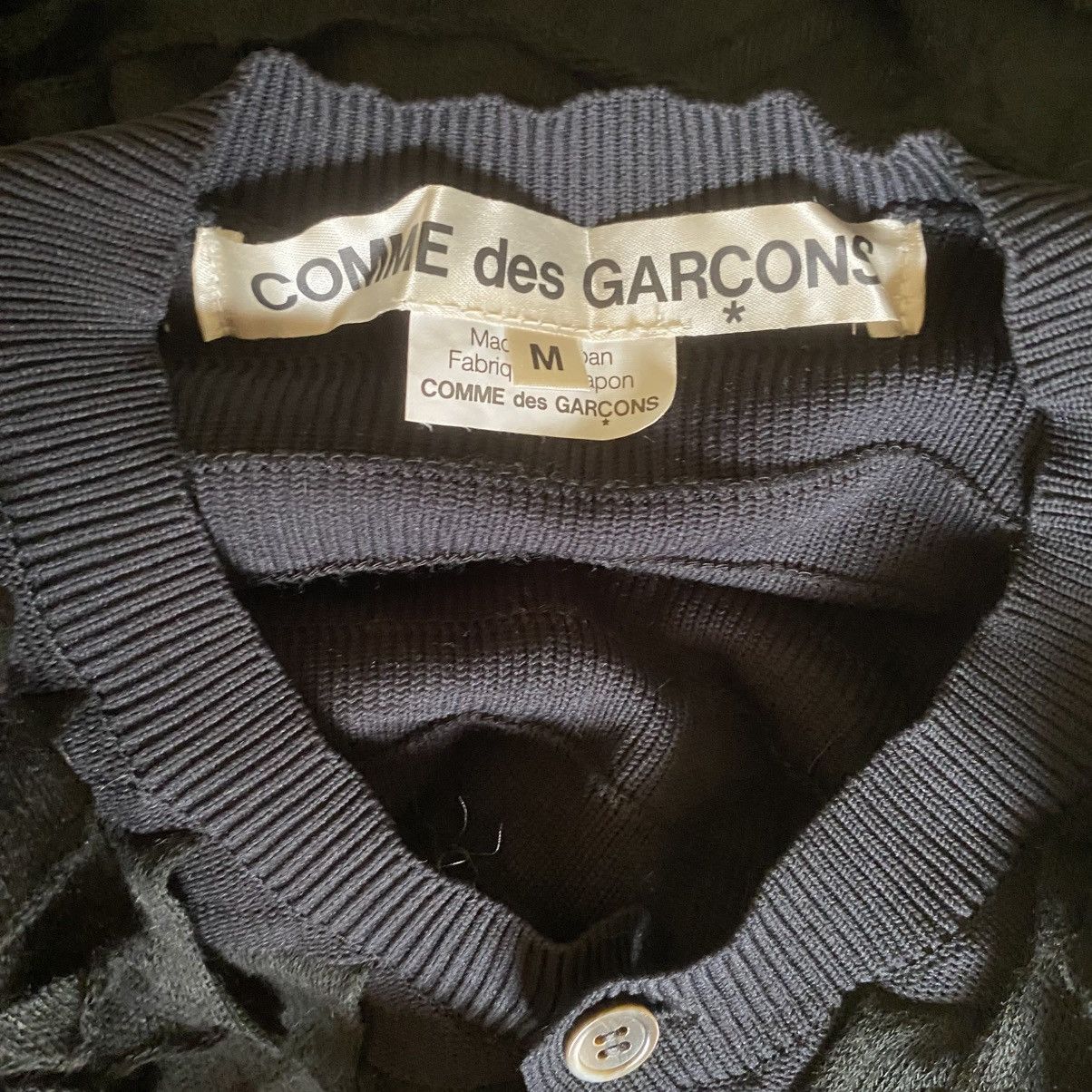 Comme des Garcons Fall 2011 Frills Button Up Sweatshirt Size M / US 6-8 / IT 42-44 - 6 Thumbnail