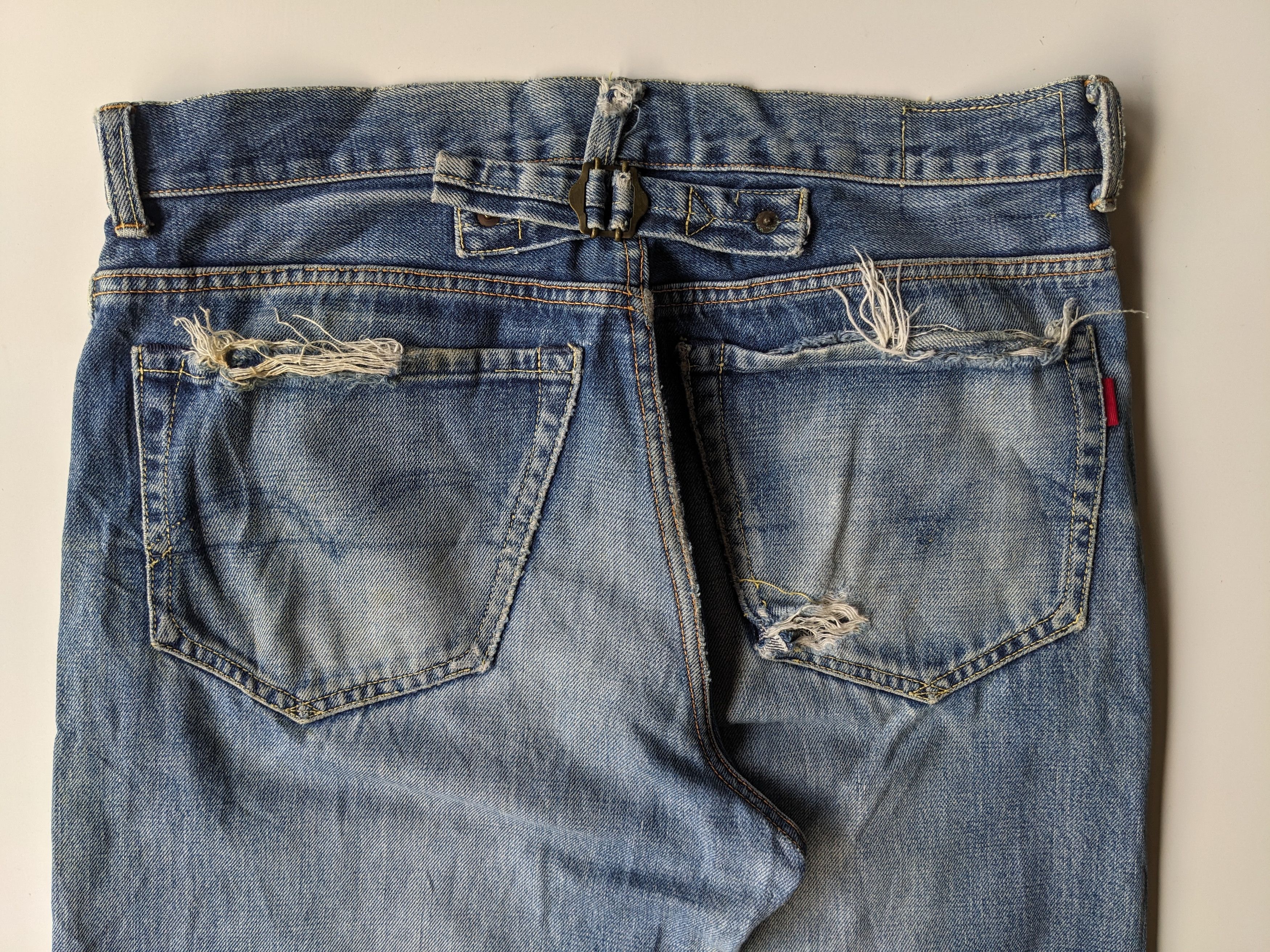 Edwin × Vintage Vintage Edwin buckle back scovill selvedge Size US 34 / EU 50 - 6 Thumbnail