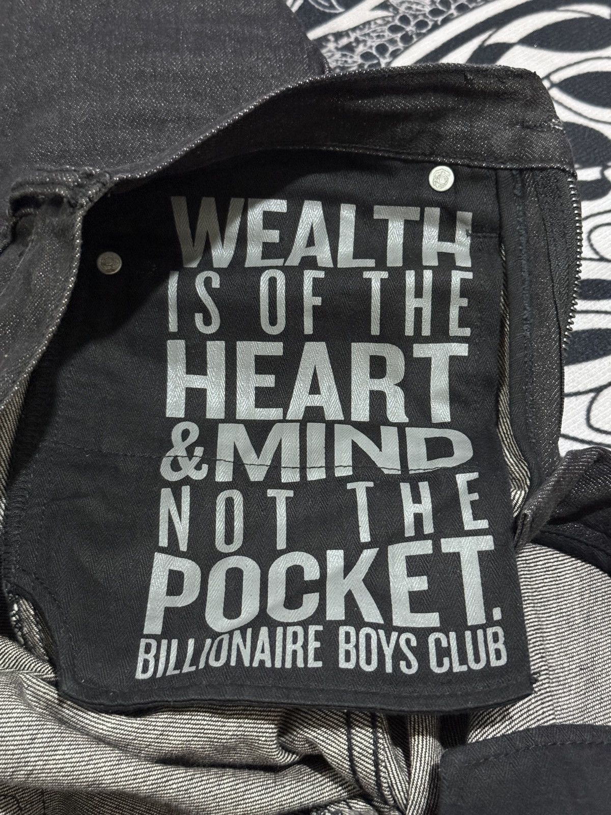 Billionaire Boys Club Billionaire Boys Club Astronaut Black Denim Size US 30 / EU 46 - 9 Thumbnail