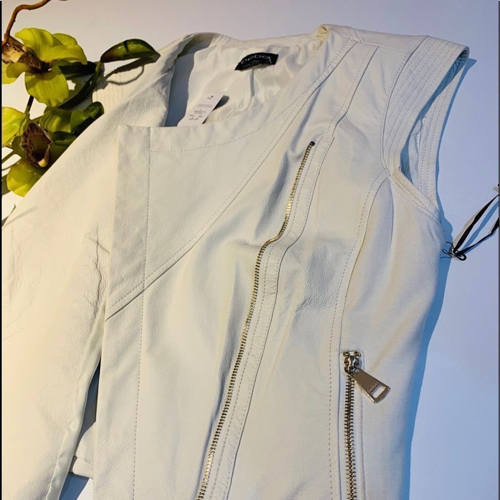 Bebe Bebe BN Genuine leather beige vest S Size S / US 4 / IT 40 - 3 Thumbnail