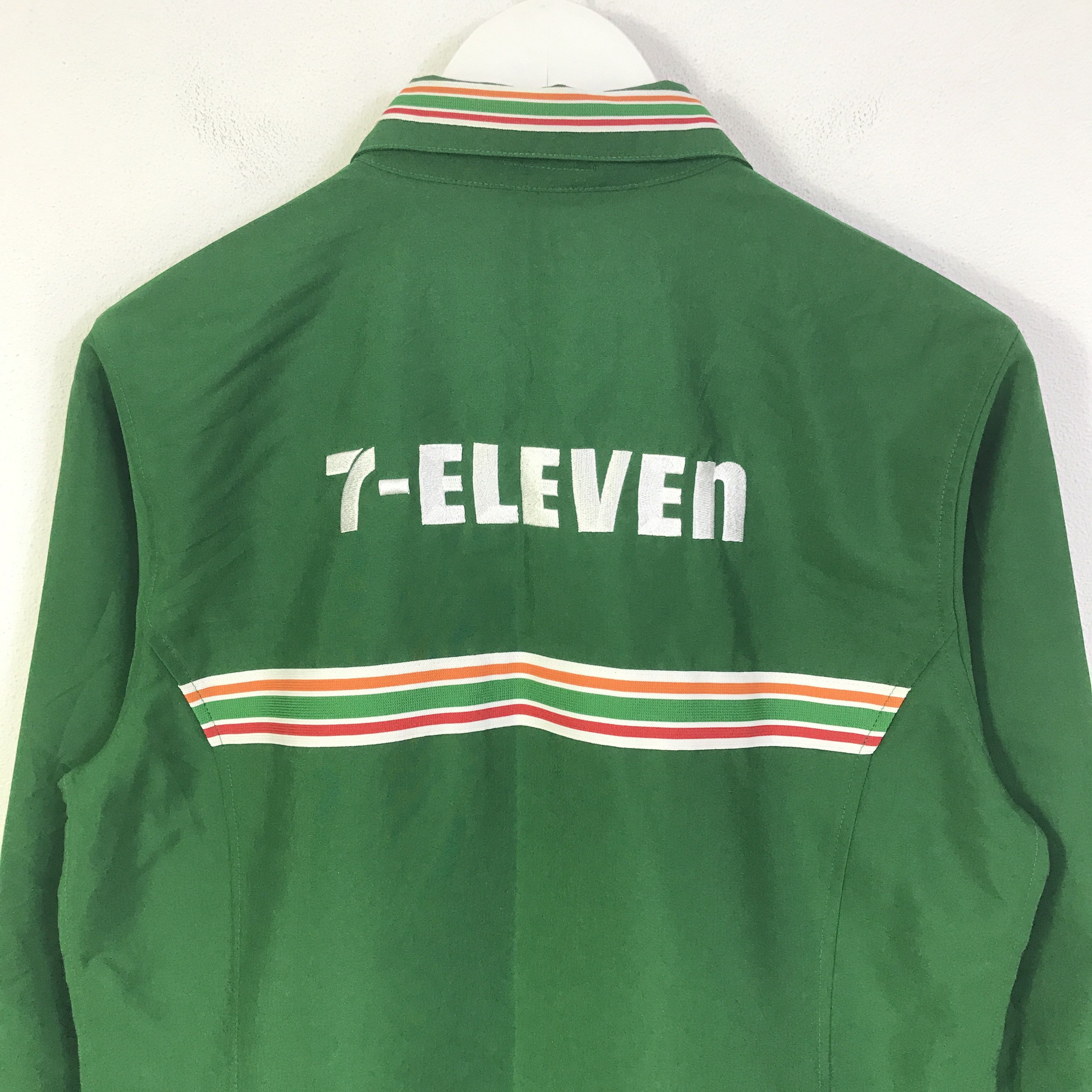 Japanese Brand 7-eleven staff Shirt jacket K124B18 Size US M / EU 48-50 / 2 - 2 Thumbnail