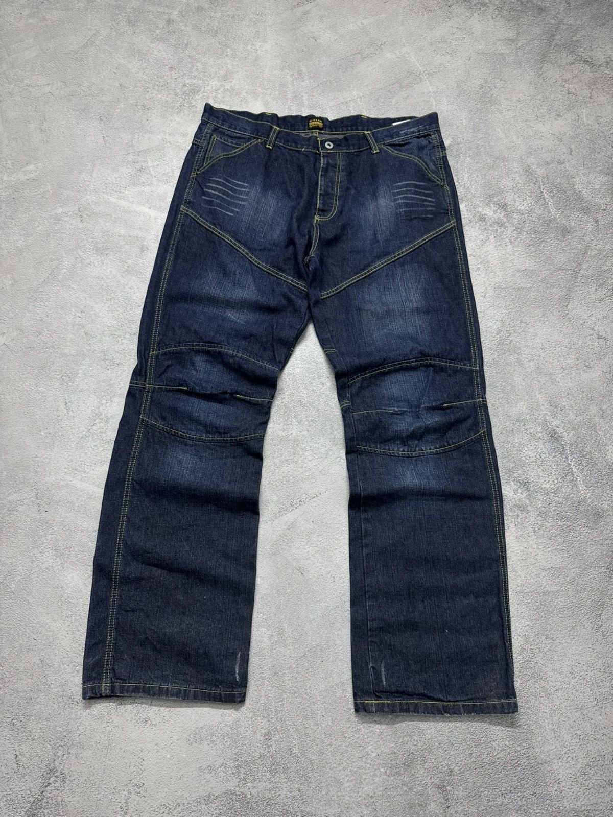 G-Star Vintage Y2k G Star Denim Jeans Big Logo 01 Size US 38 / EU 54 - 12 Thumbnail