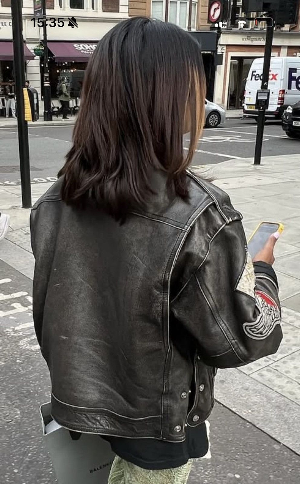 Vintage Vintage leather jacket Size US S / EU 44-46 / 1 - 3 Thumbnail