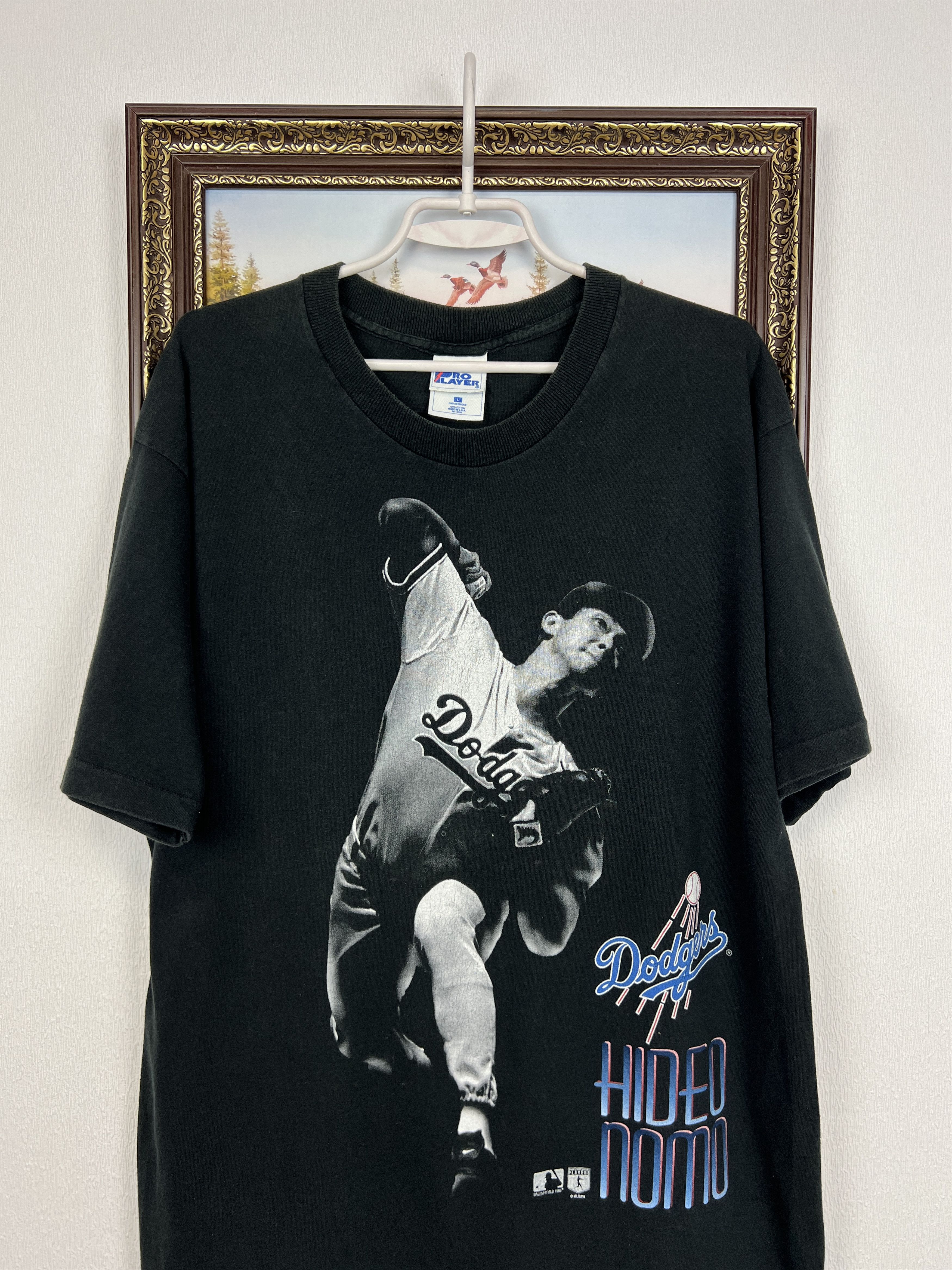 Pro Player Vintage 90's Los Angeles Dodgers Shirt Hideo Nomo Tee Size US L / EU 52-54 / 3 - 2 Thumbnail