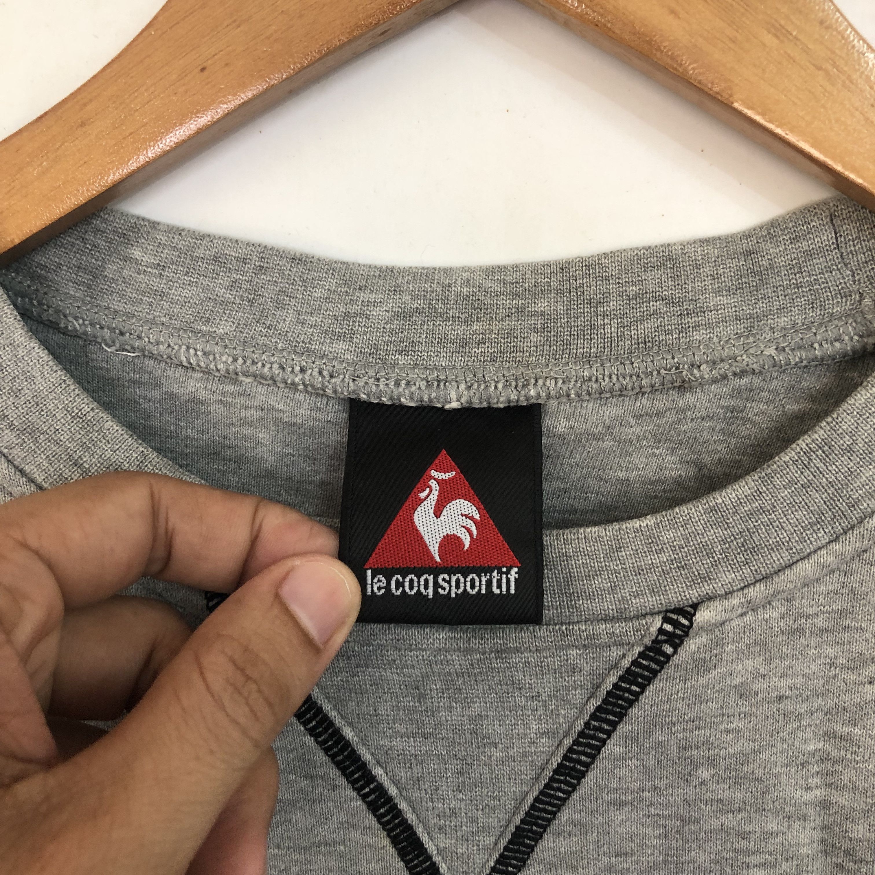 Le Coq Sportif Lecoqsportif Sport Wear Sweatshirt Grey Small Size US S / EU 44-46 / 1 - 4 Thumbnail