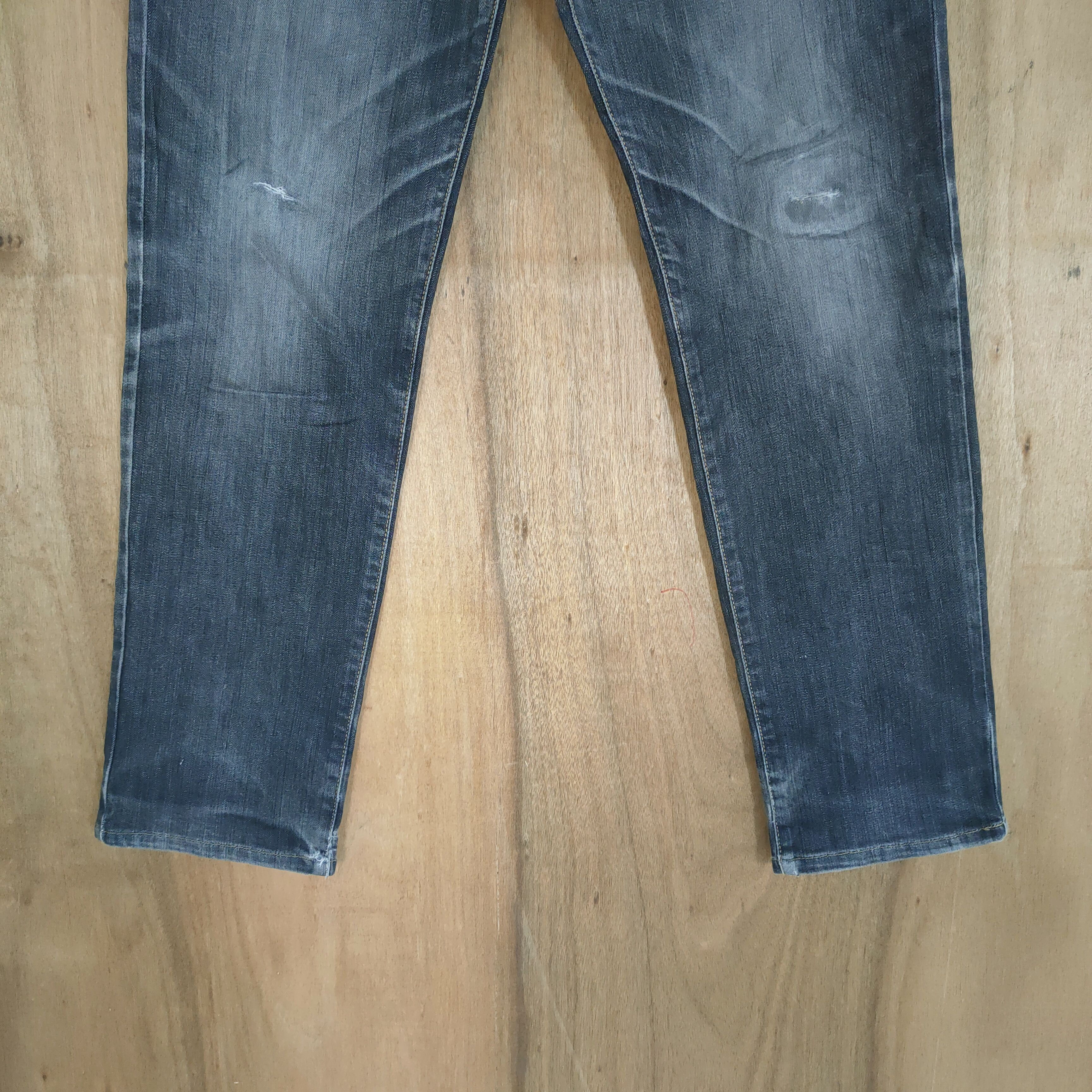 Wrangler 33×30 💥 VINTAGE BLACK DISTRESSED JEANS PANTS Size US 33 - 4 Thumbnail