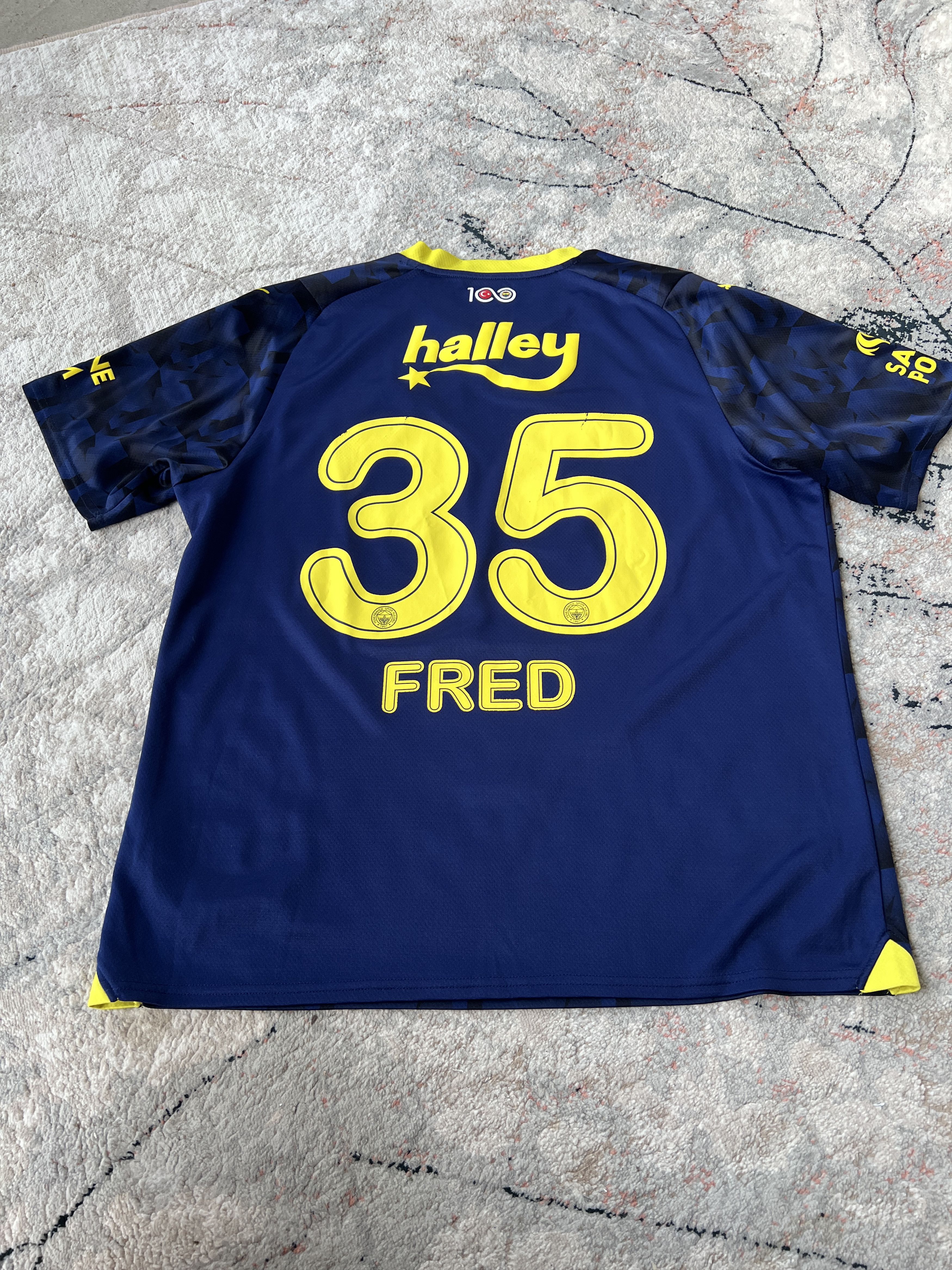Puma Puma Fenerbahce Fred 35 Football Jersey Size US XL / EU 56 / 4 - 4 Thumbnail