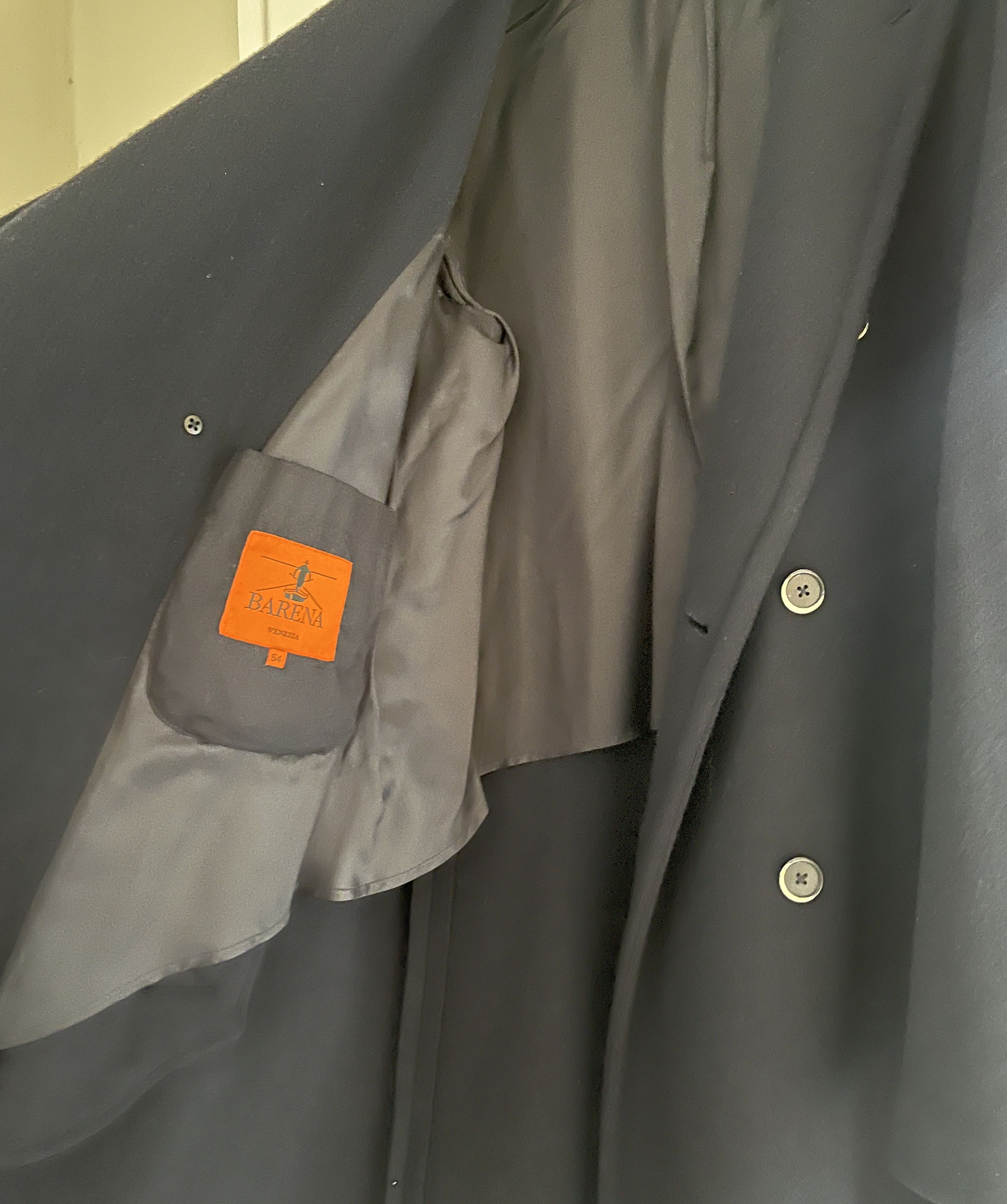 Barena Venezia Barena Venezia double breasted overcoat Size US XL / EU 56 / 4 - 4 Thumbnail