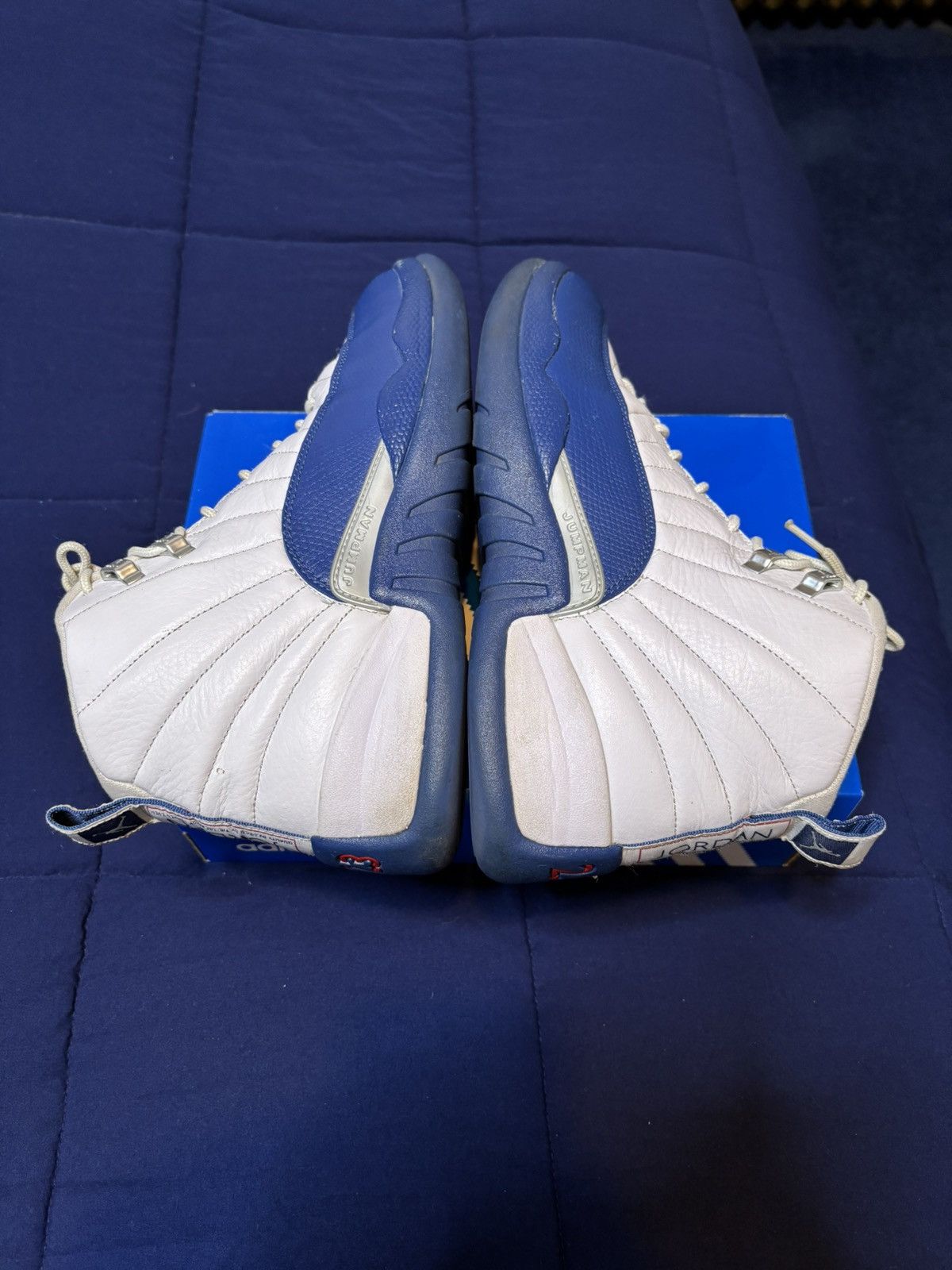 Jordan Brand Jordan 12 Retro French Blue 2016 Size 12 Size US 12 / EU 45 - 3 Thumbnail