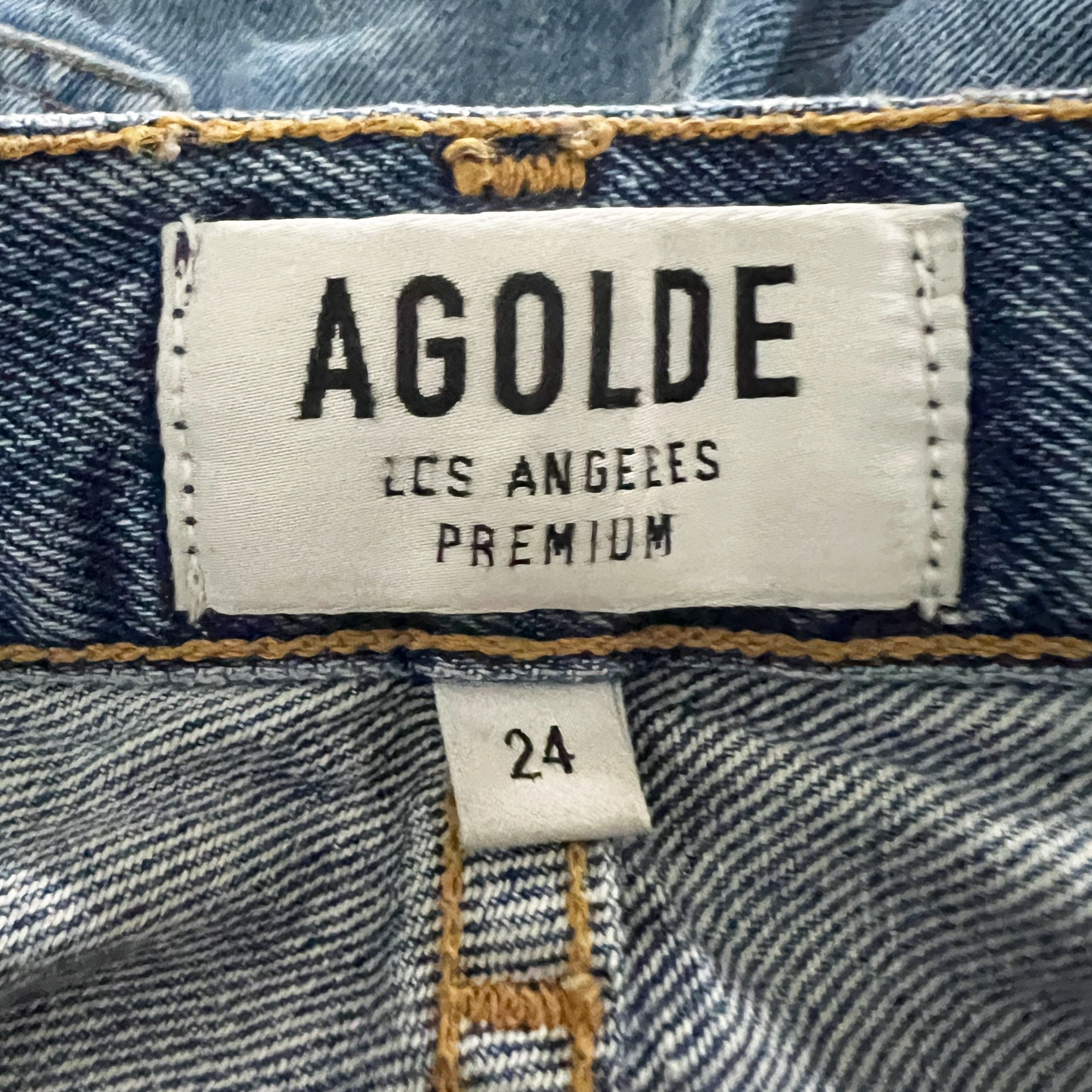 Agolde Agolde Women's Jamie High Rise Classic Size 24" / US 00 / IT 34 - 2 Thumbnail