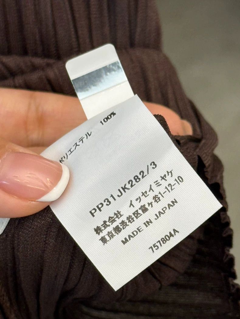 Issey Miyake Issey Miyake size:3 Coffee-colored pleated long sleeves Size XS / US 0-2 / IT 36-38 - 5 Thumbnail