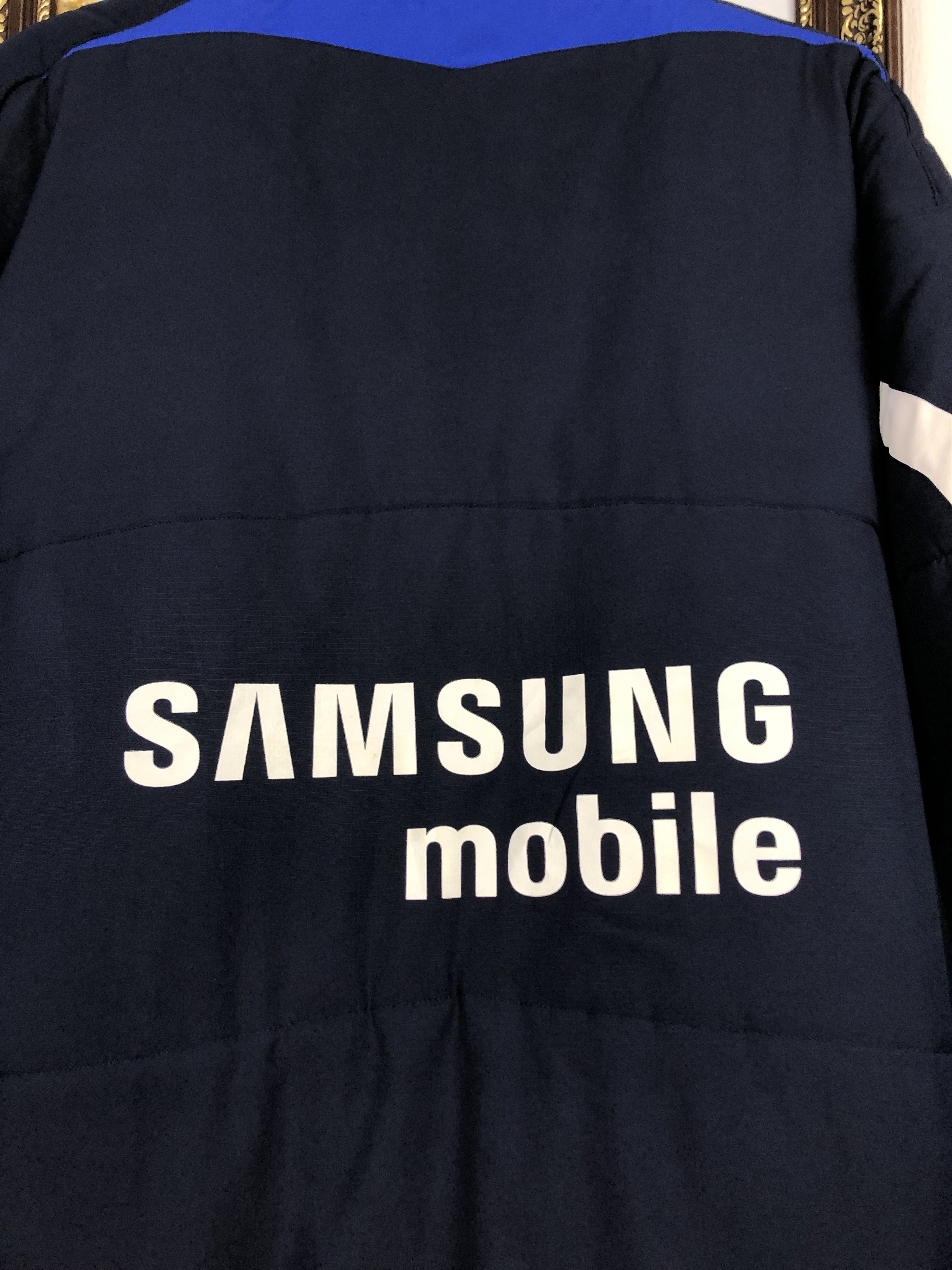Umbro Vintage Chelsea Football Jacket Puffer Bomber Soccer Track Size US XL / EU 56 / 4 - 10 Thumbnail