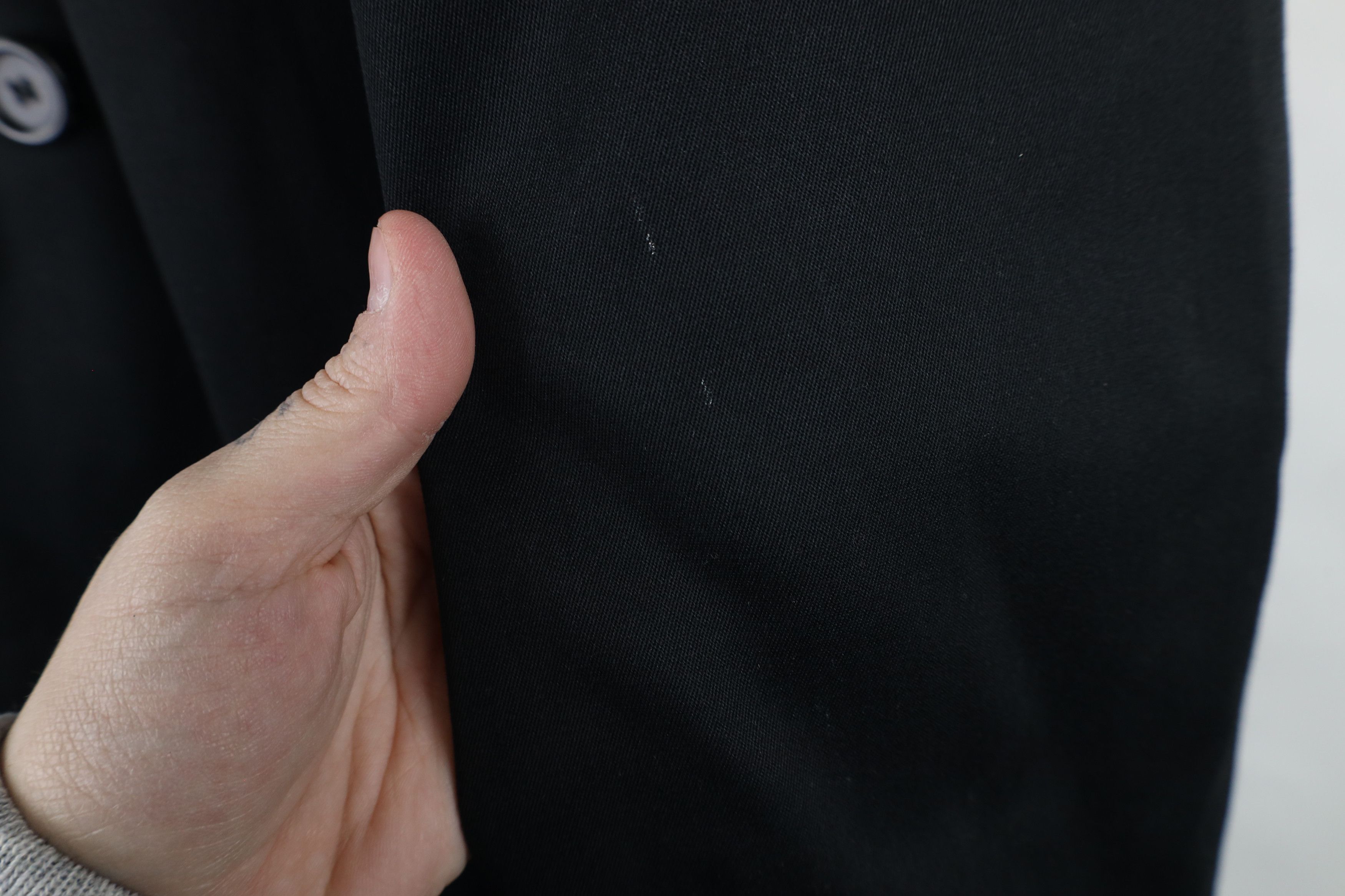 Vintage Vintage 90s Streetwear Breasted Trench Coat Jacket Black Size US XL / EU 56 / 4 - 7 Thumbnail