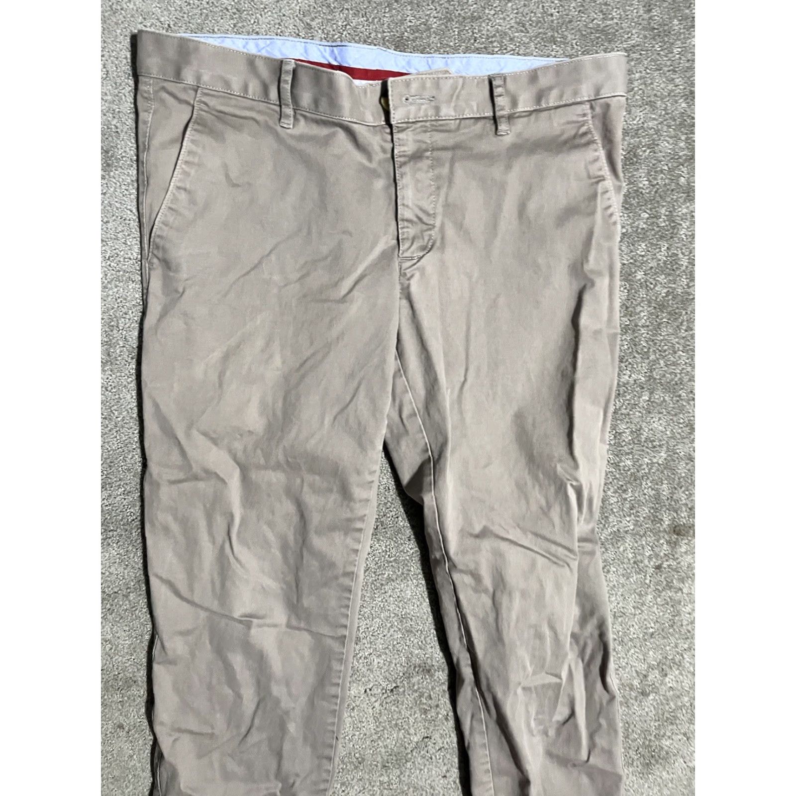 Vintage Louis Philippe Mens Pants Chino Khakis Gray 34 Inseam 30 Regular Size US 34 / EU 50 - 2 Thumbnail