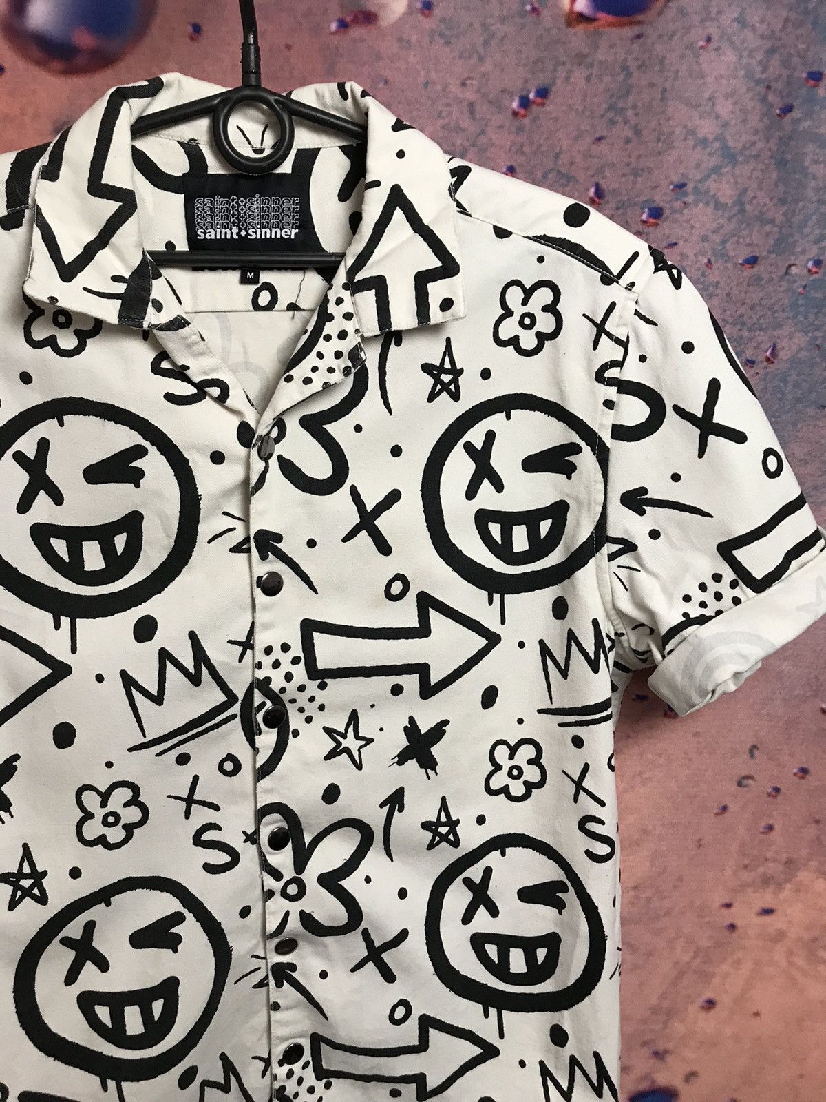 Other Saint sinner art crazy shirt Size US M / EU 48-50 / 2 - 2 Thumbnail