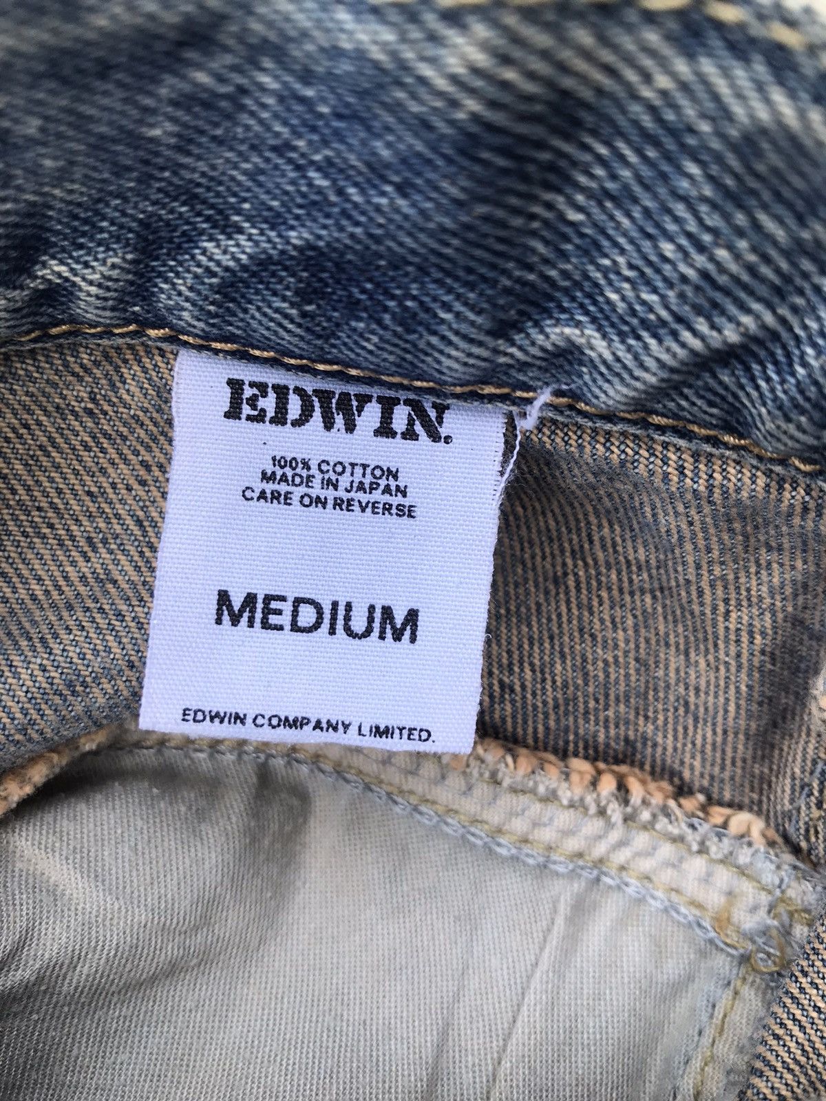 Edwin Edwin Baggy Jeans Y2K Size US 32 / EU 48 - 9 Thumbnail