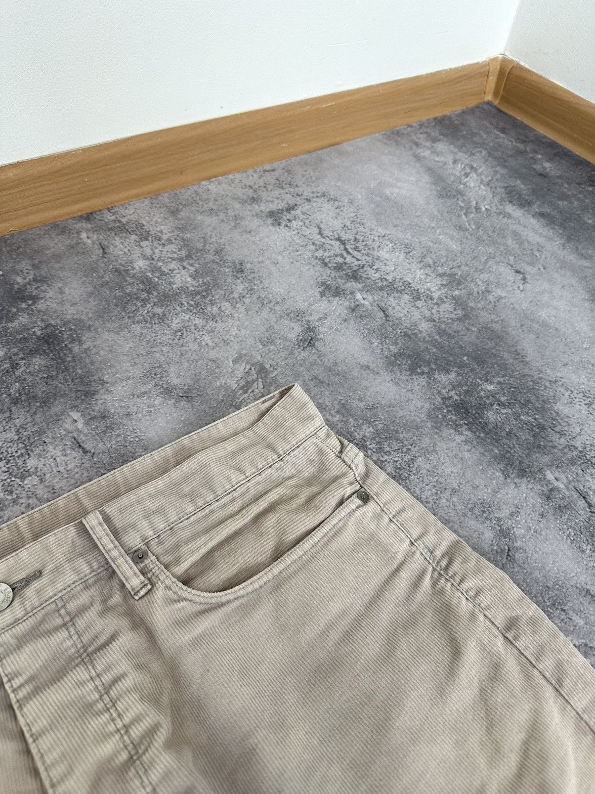 Helmut Lang Vintage Helmut Lang 2000's Archival Designer Corduroy Pants Size US 36 / EU 52 - 14 Thumbnail