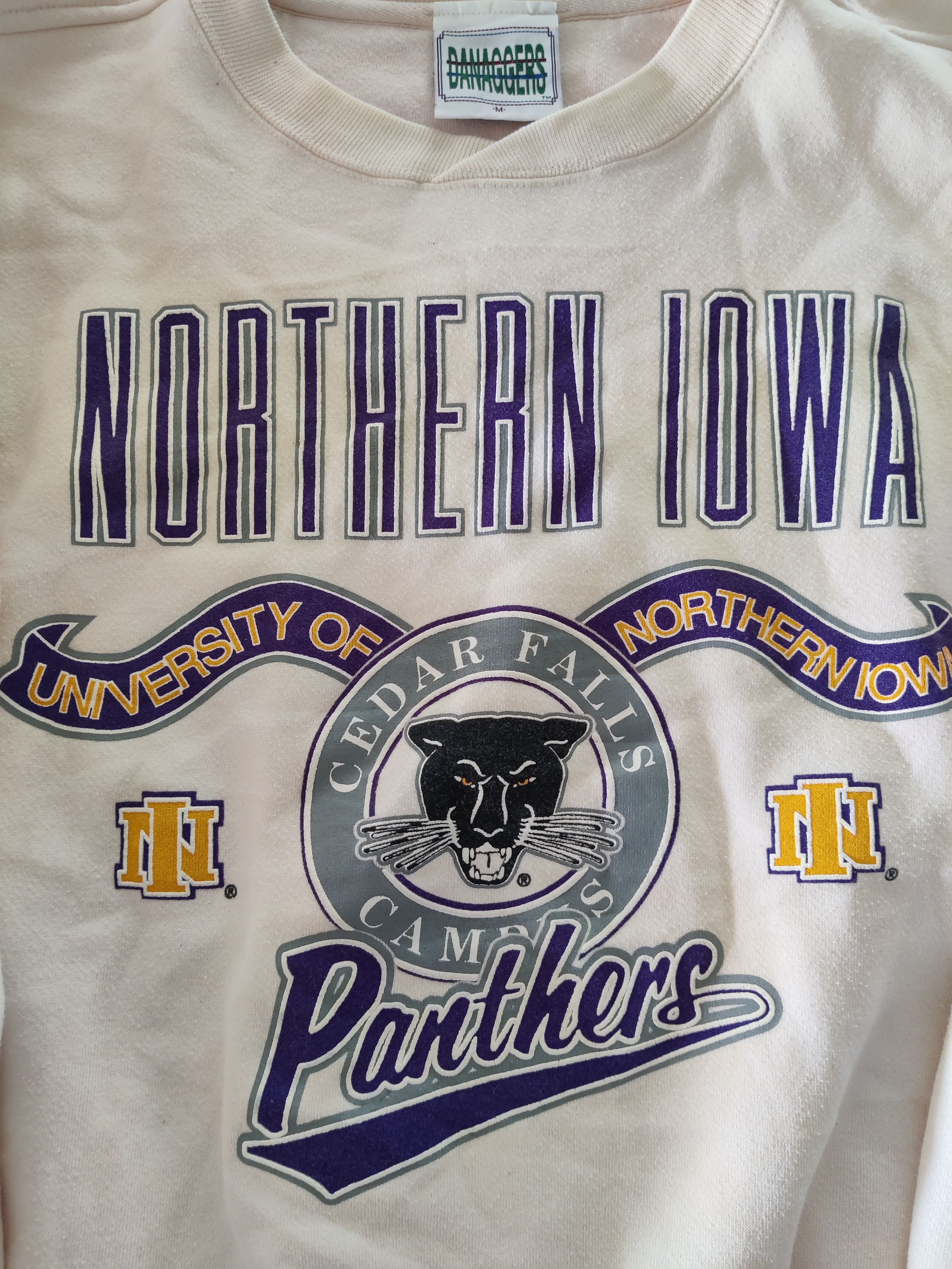 Other Danaggers Northern Iowa Panthers NCAA Vintage 90s Crewneck M Size US M / EU 48-50 / 2 - 5 Thumbnail
