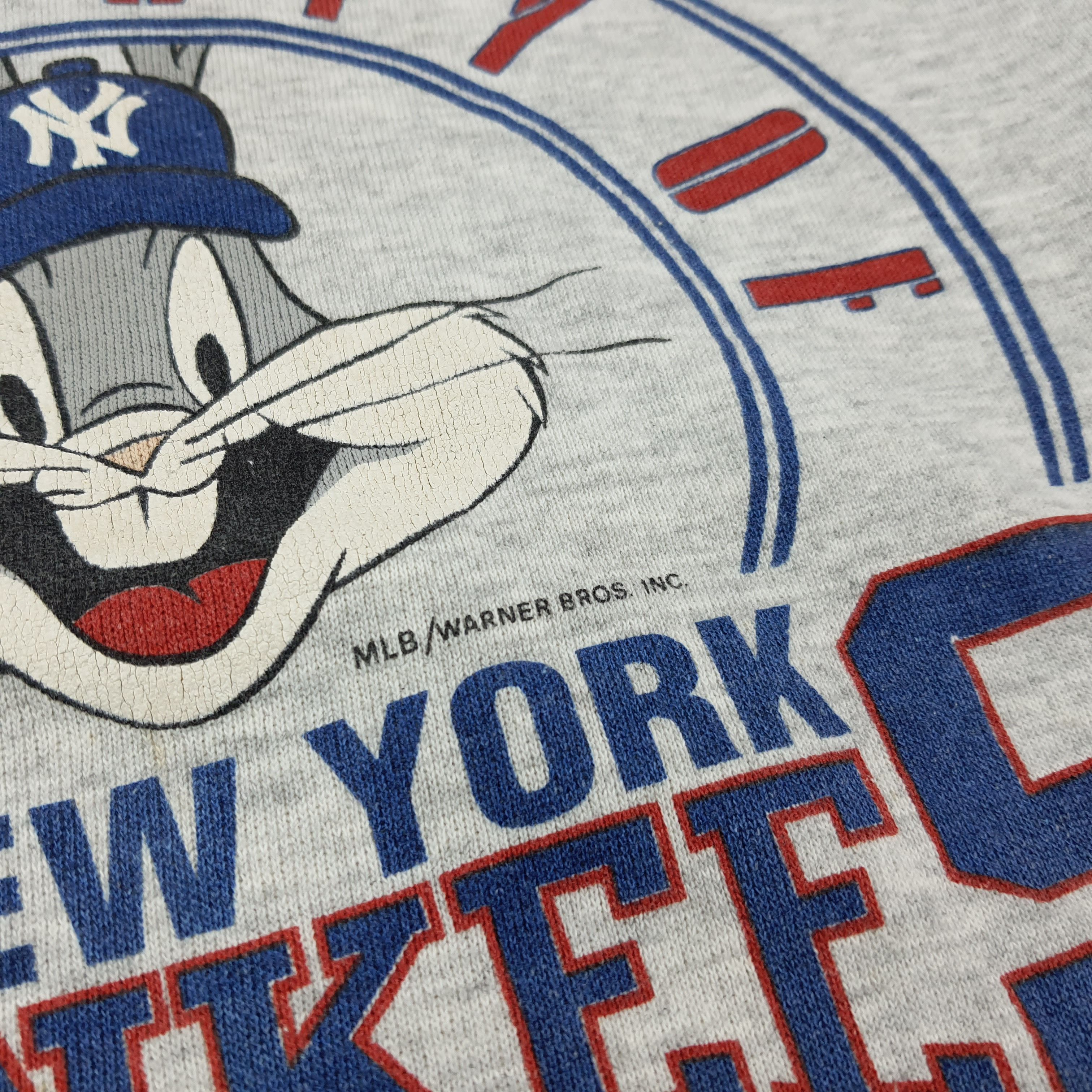 Artek Vintage New York Yankees Bugs Bunny Sweatshirt C302N11 Size US M / EU 48-50 / 2 - 3 Thumbnail