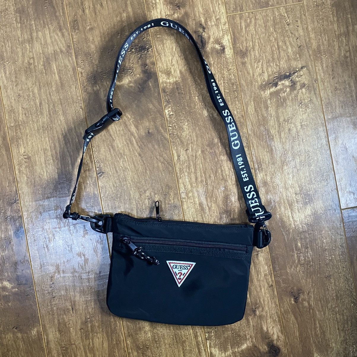 Guess Sean Wotherspoon x Guess sports black waist bag Grailed