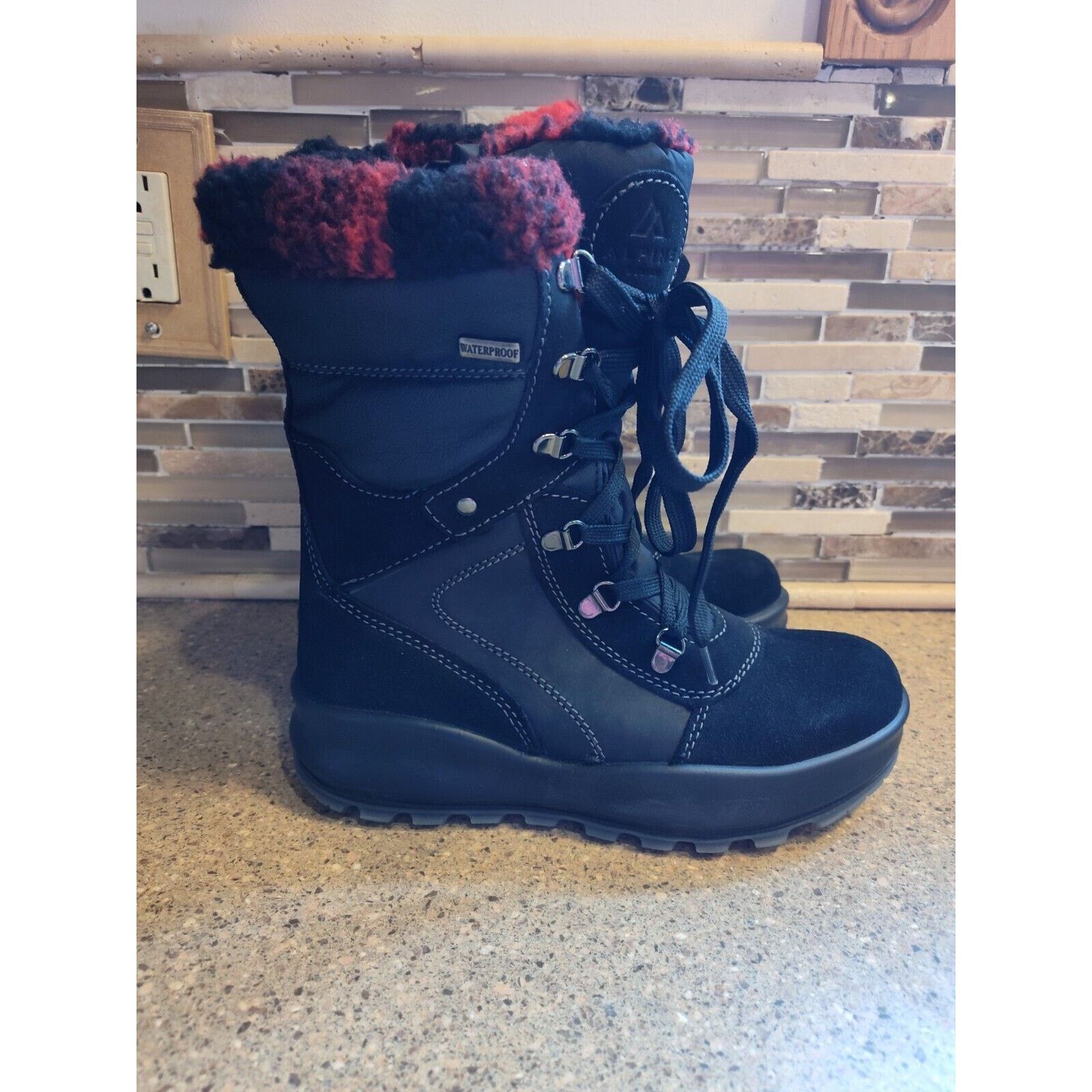 Other Alpine Design Sofia Leather Womens Boots Made Italy 6.5 $185 Size US 6.5 / IT 36.5 - 5 Thumbnail