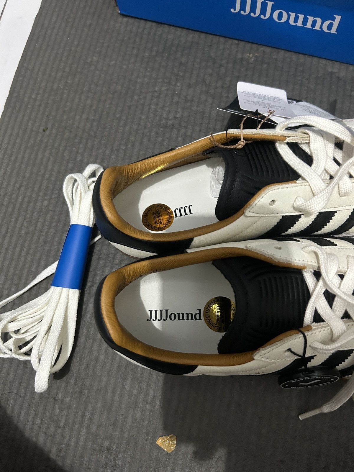 Adidas × JJJJound Adidas samba mig jjjjound white Size US 7.5 / EU 40-41 - 5 Thumbnail