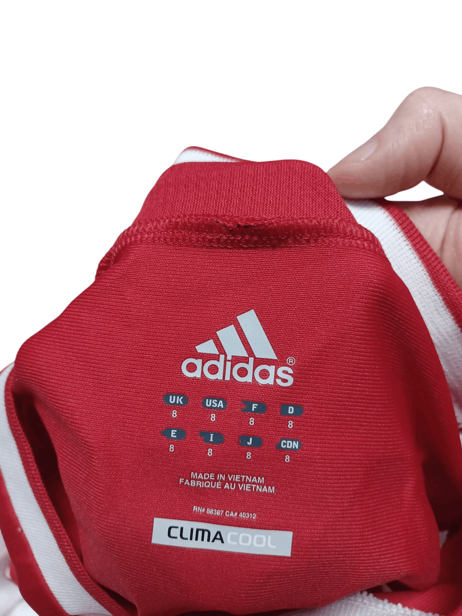 Adidas AJAX ADIDAS ISAAC CUENCA VINTAGE PLAYER ISSUE SOCCER JERSEY Size US M / EU 48-50 / 2 - 8 Thumbnail