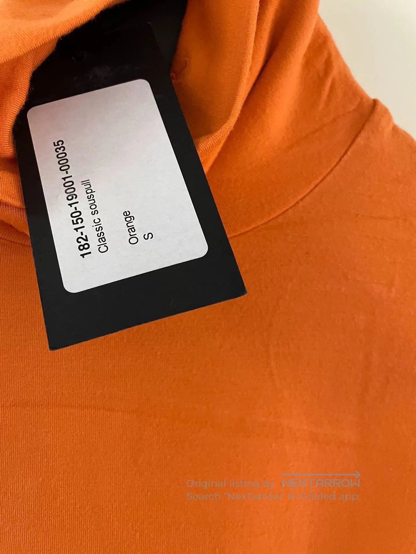 Raf Simons Raf Simons Orange Turtleneck S. Size S / US 4 / IT 40 - 4 Thumbnail