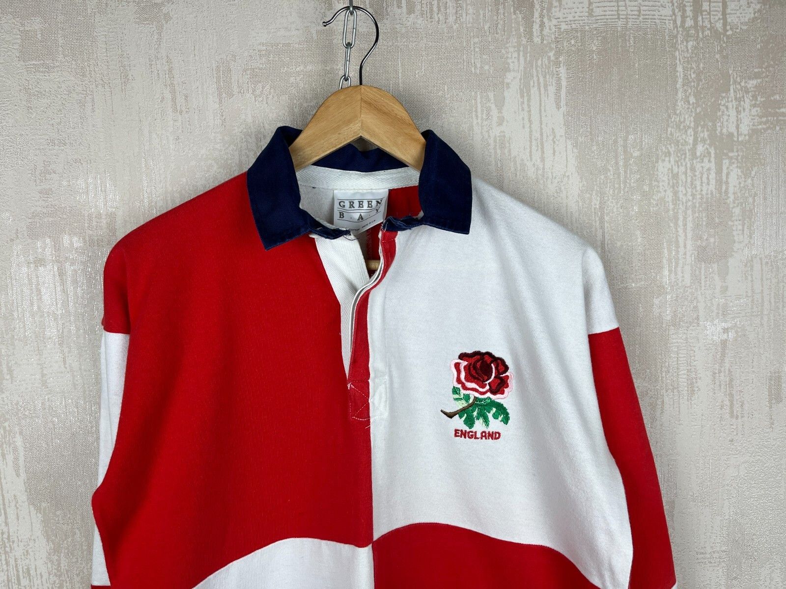 Canterbury of New Zealand Vintage England Rugby Green Bay Shirt Jersey Cotton Size US M / EU 48-50 / 2 - 3 Thumbnail