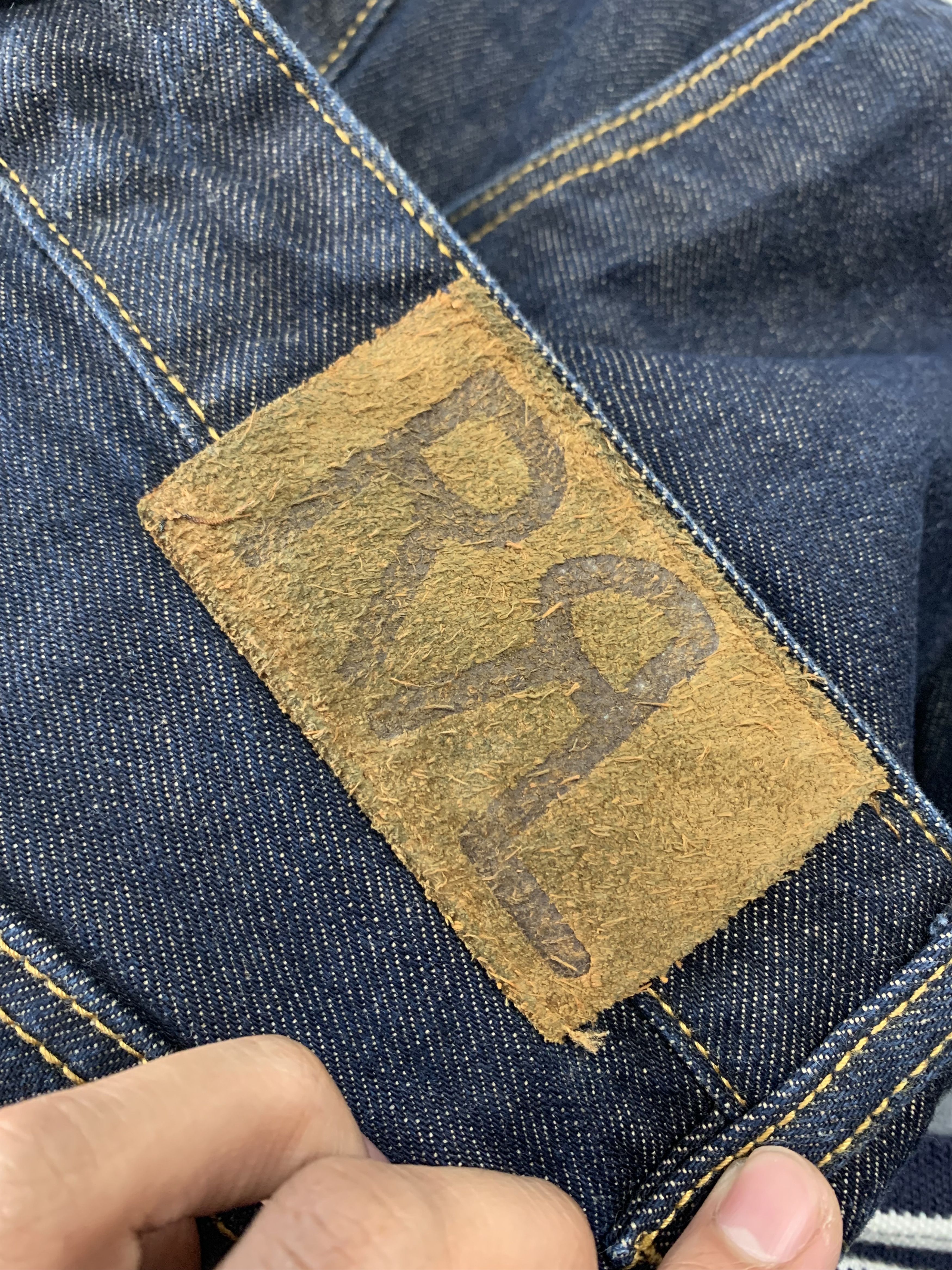 RRL Ralph Lauren Selvedge Slim Boot Cut Jeans Size US 30 / EU 46 - 11 Thumbnail
