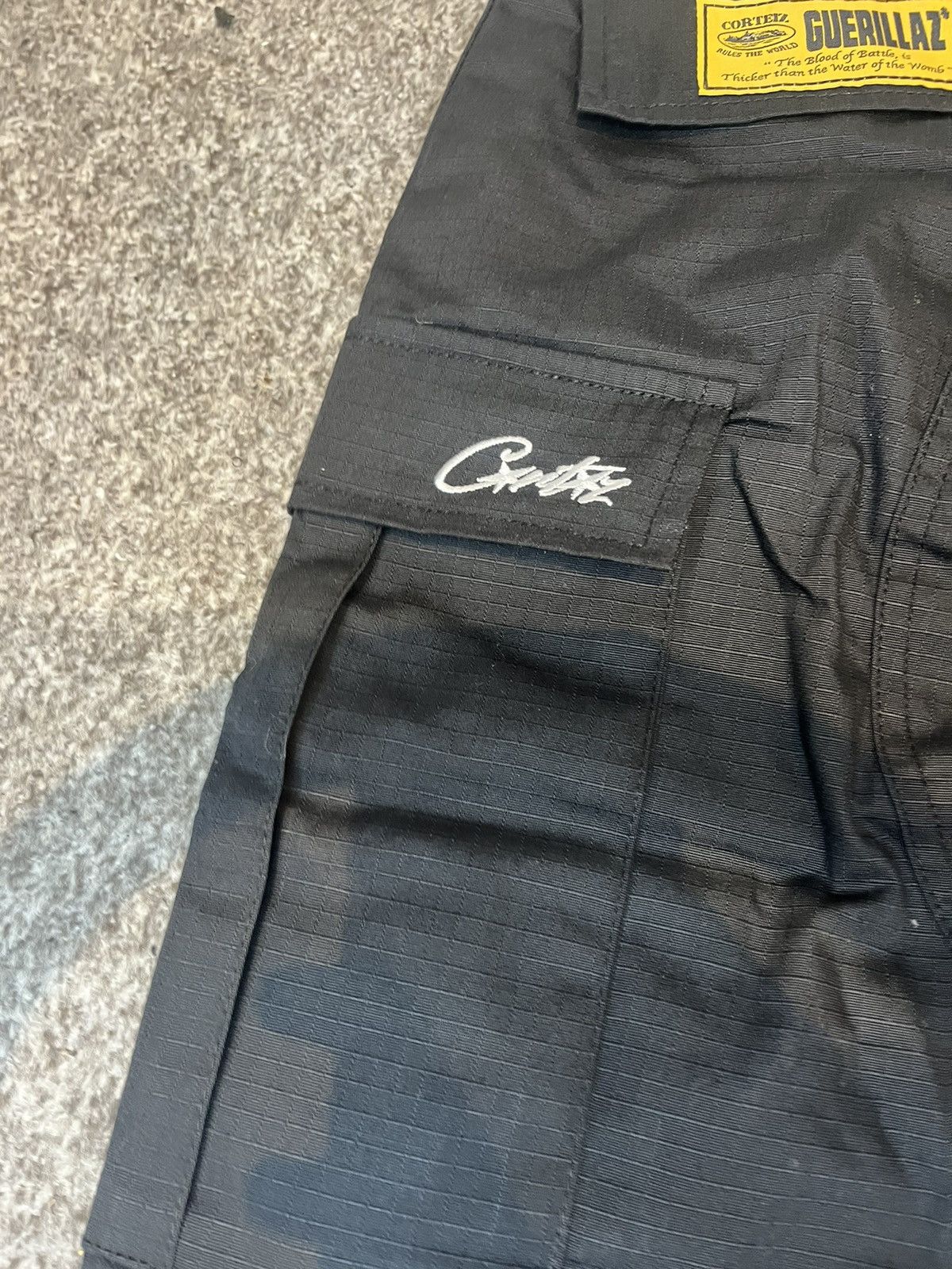 Other Corteiz alcatraz cargo trouser - black / white Size US 32 / EU 48 - 11 Thumbnail