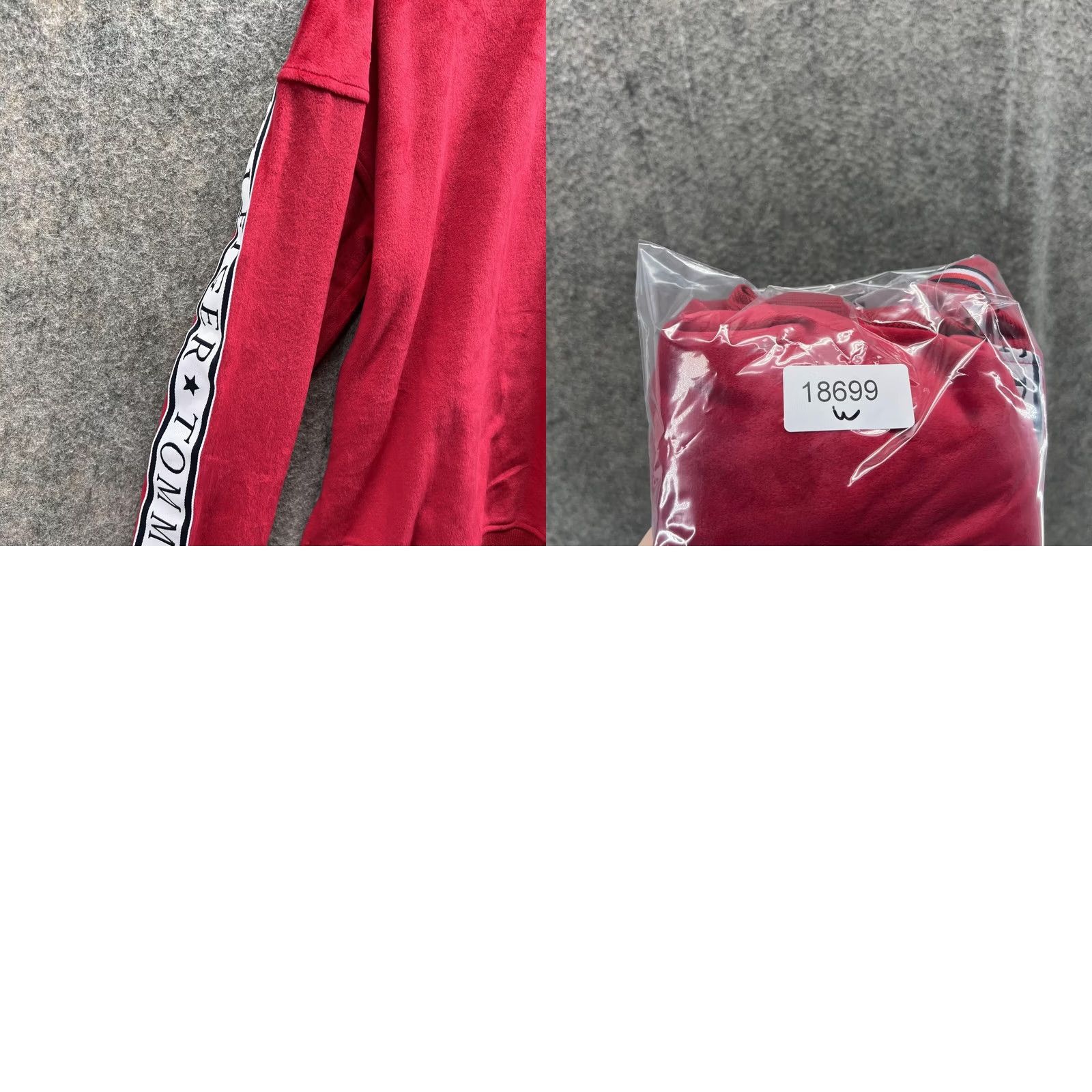 Tommy Hilfiger Tommy Hilfiger Sweater Women Small Red Crew Neck Fleece Pullover Logo Classic Knit Sweatshirt Pullover All Seasons Size S / US 4 / IT 40 - 9 Thumbnail