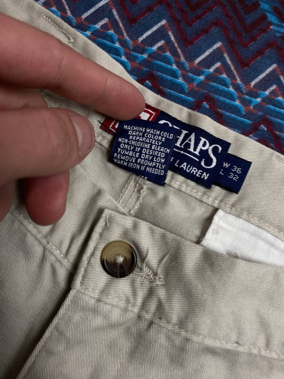 Polo Ralph Lauren × Vintage Vintage polo Ralph Lauren classic chino pants Size US 36 / EU 52 - 3 Thumbnail