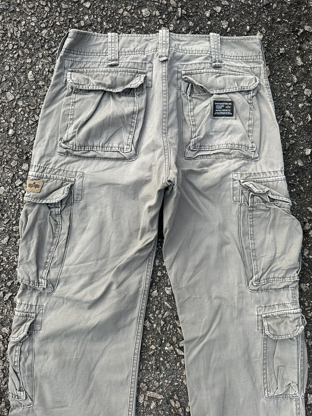 Alpha Industries CARGO PANTS ALPHA INDUSTRIES VINTAGE JAPANESE BRANDED Size US 31 - 10 Thumbnail