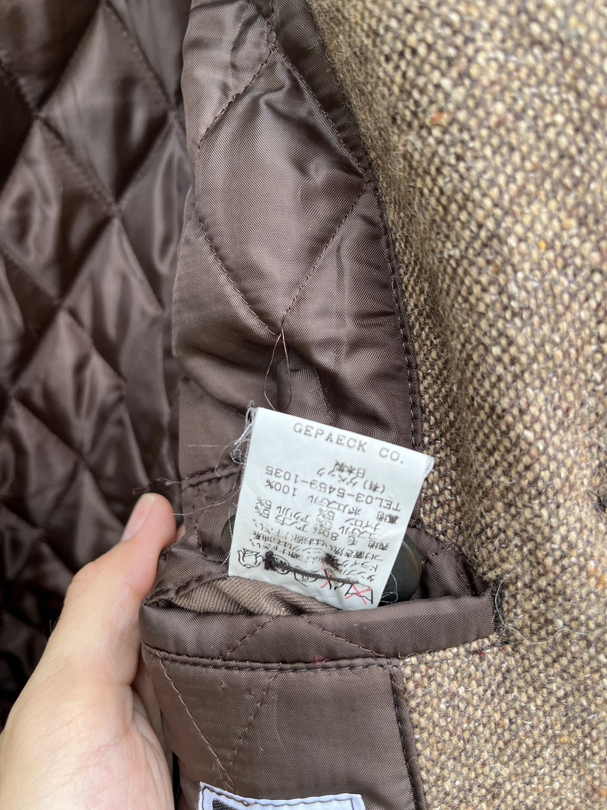 Japanese Brand Жизнь x Re B’2nd wool casual blazer jacket Size US M / EU 48-50 / 2 - 21 Thumbnail
