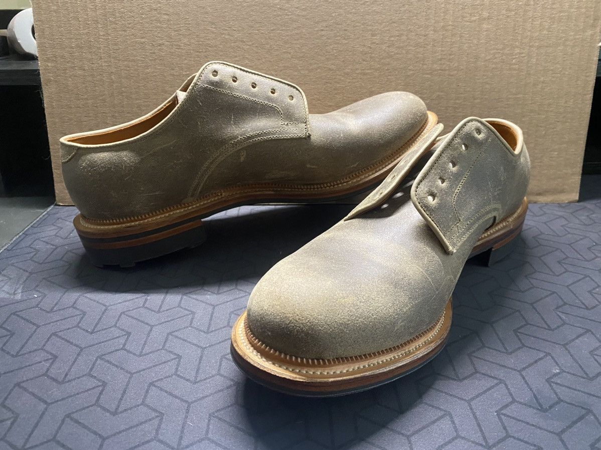 Viberg Rockland Blucher CFS Natural Waxed Commander