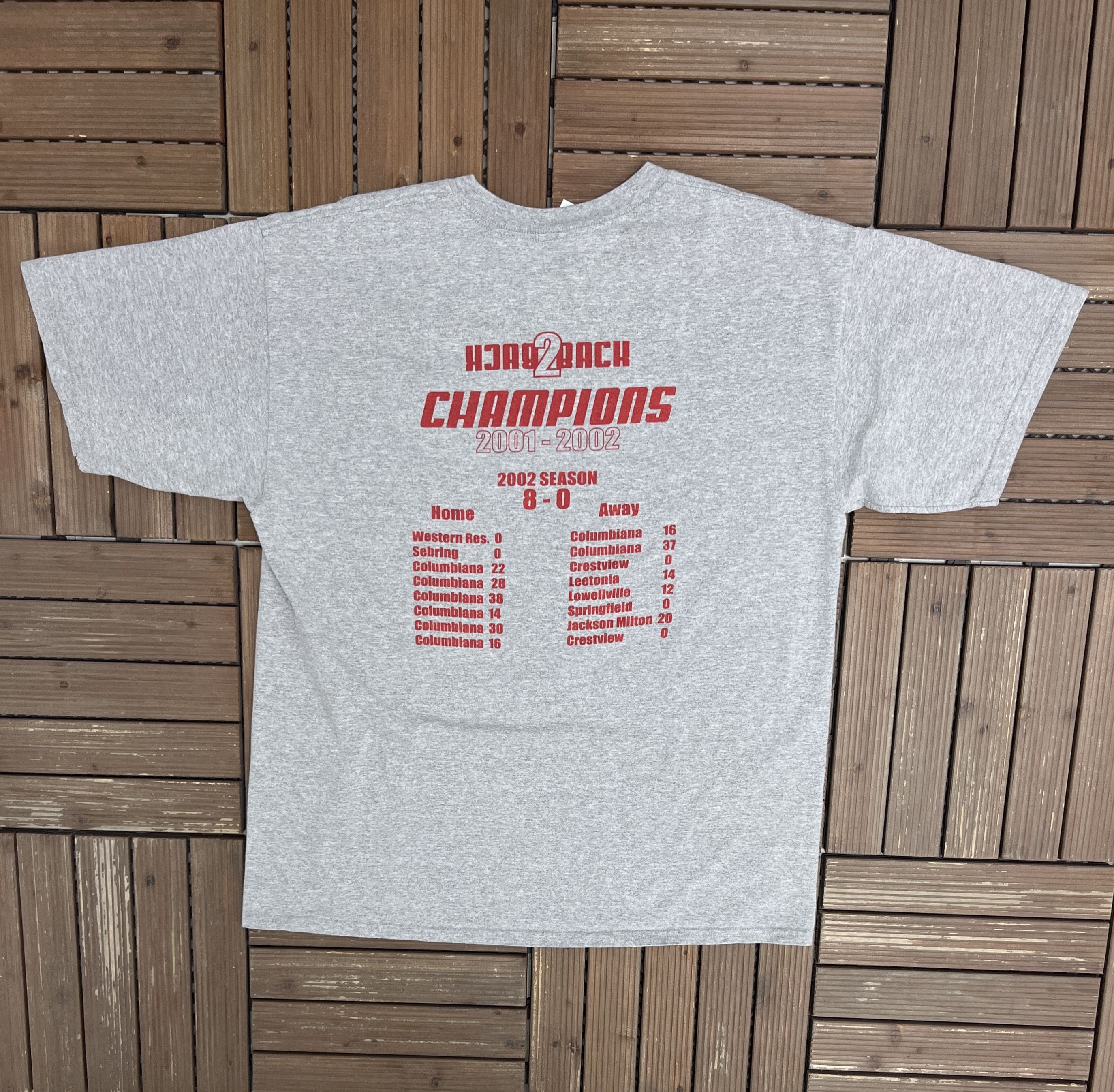 Vintage Columbiana Little Clippers Champions Vintage T-Shirt Tee Size US XL / EU 56 / 4 - 4 Thumbnail