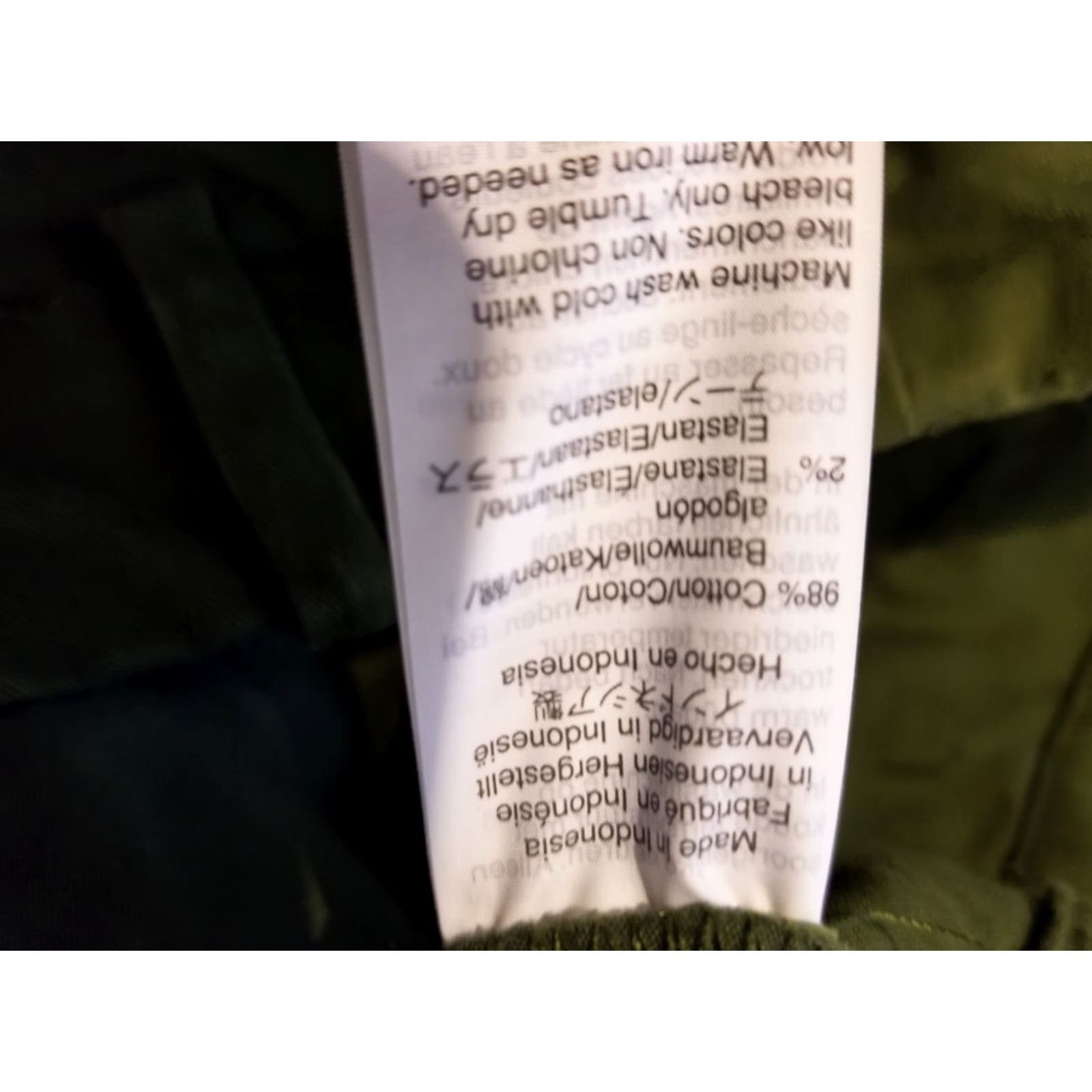 J.Crew VINTAGE J.CREW Green Chino Pants Womens 6P Petite Slim Pants Trouser Slacks Size 28" / US 6 / IT 42 - 6 Thumbnail