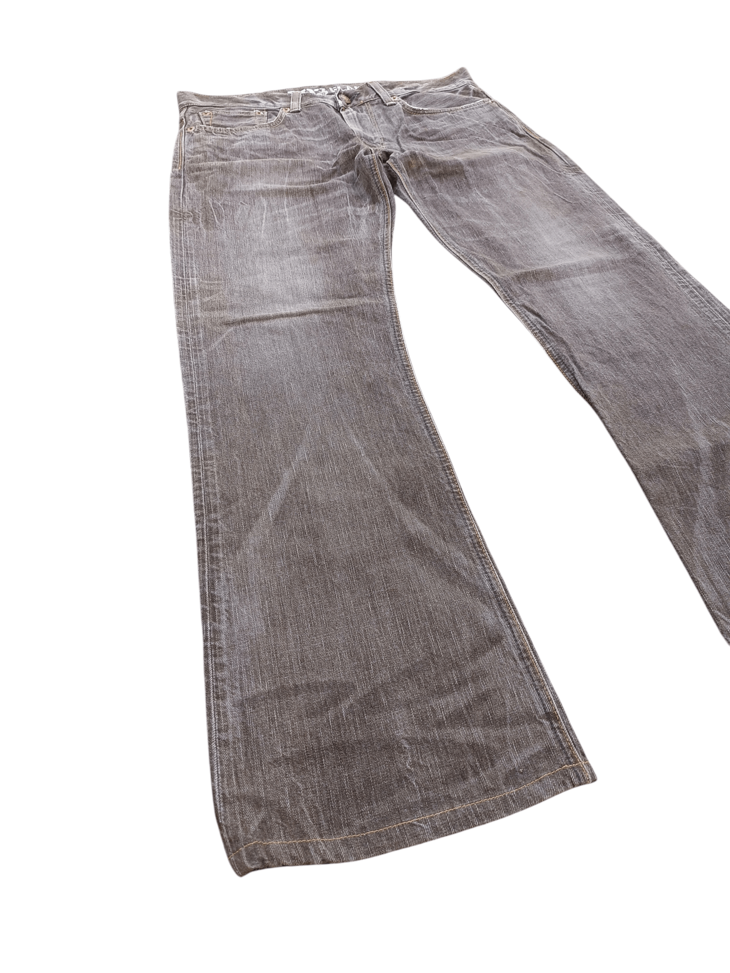 Japanese Brand FLARED 90s Edwin 503 Flare BlueTrip Whiskers Faded Jeans Size US 35 - 1 Thumbnail