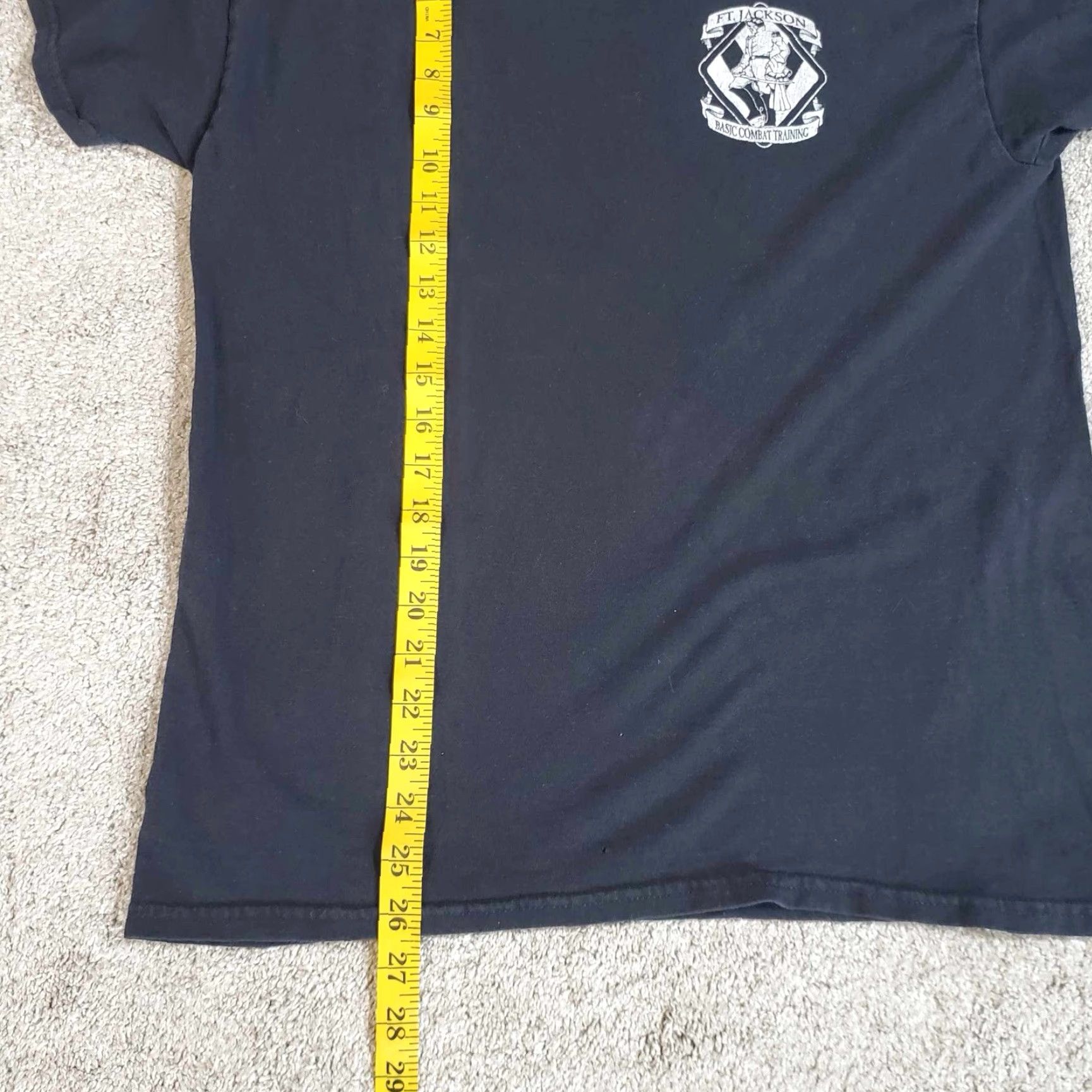 Vintage FT Jackson Basic Combat Training Men Short Sleeve T Shirt Size Medium Shirt Size US M / EU 48-50 / 2 - 7 Thumbnail