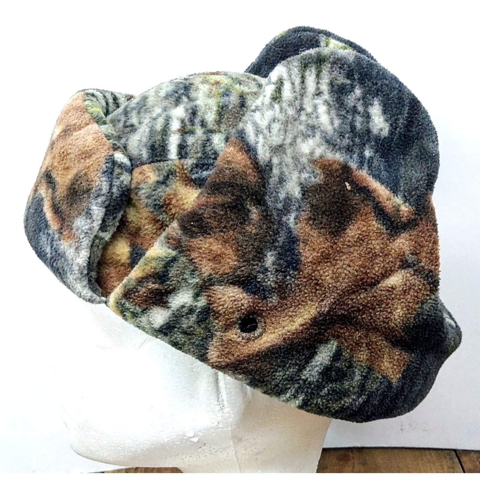 Vintage VINTAGE Mad Bomber Trapper Hat Camo Aviator Insulated Ear Flap Large Men Size ONE SIZE - 7 Thumbnail