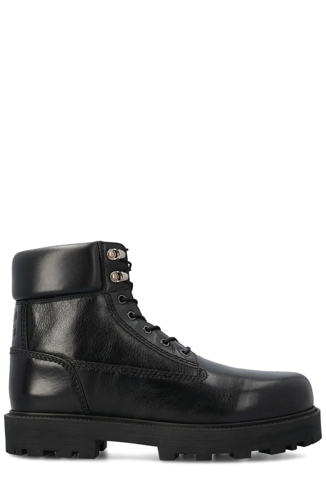 Givenchy Givenchy Lace-Up 4G Storm Logo Debossed Ankle Boots Size US 10 / EU 43 - 1 Thumbnail