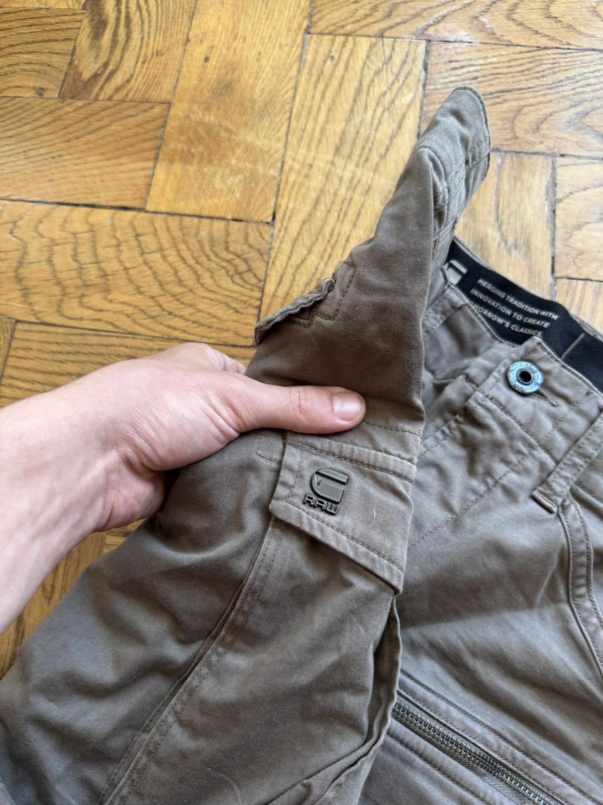 G-Star G Star Raw Cargo Pants Size US 30 / EU 46 - 7 Thumbnail