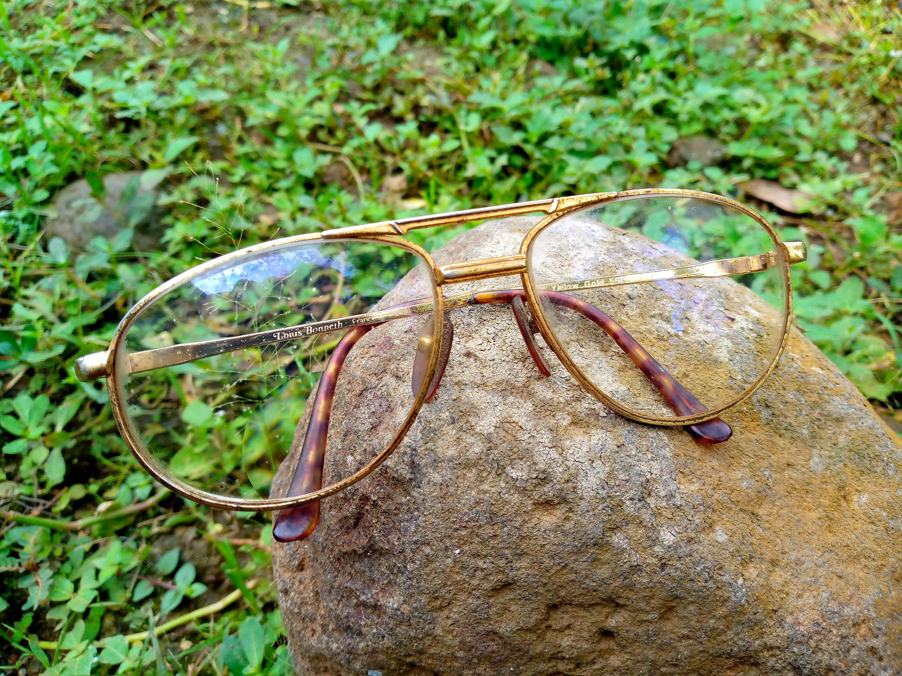 Vintage 80s Eyeglasses Louis Bonneth Size ONE SIZE - 1 Thumbnail