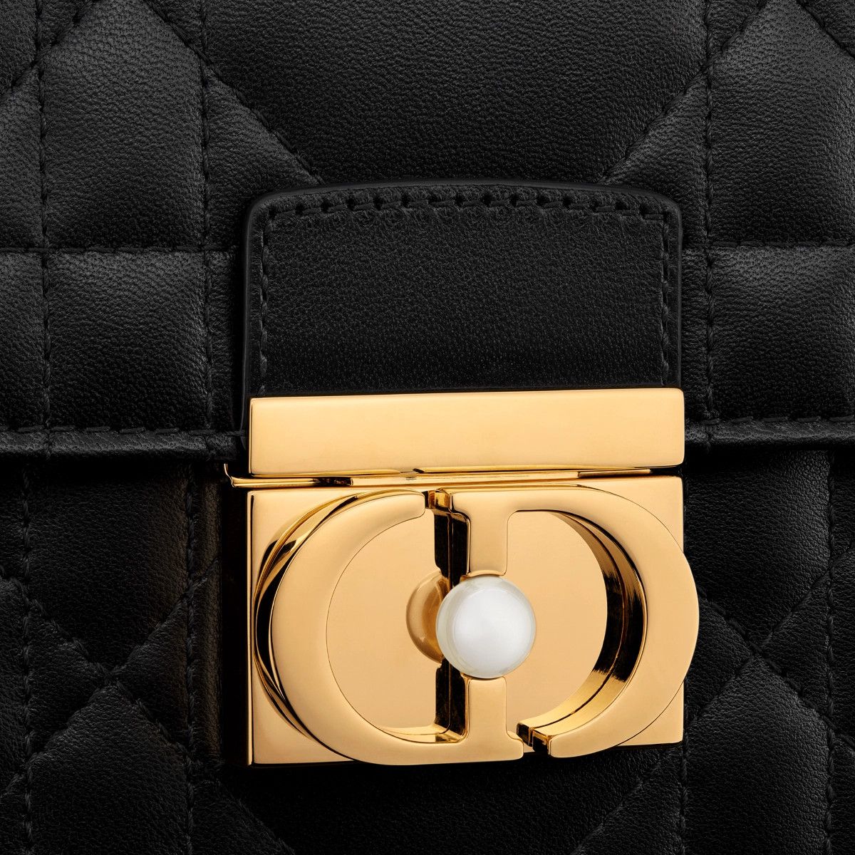 Dior o1bcso1str0226 Size:OS/Medium Ange Bag in Black Size ONE SIZE - 6 Thumbnail