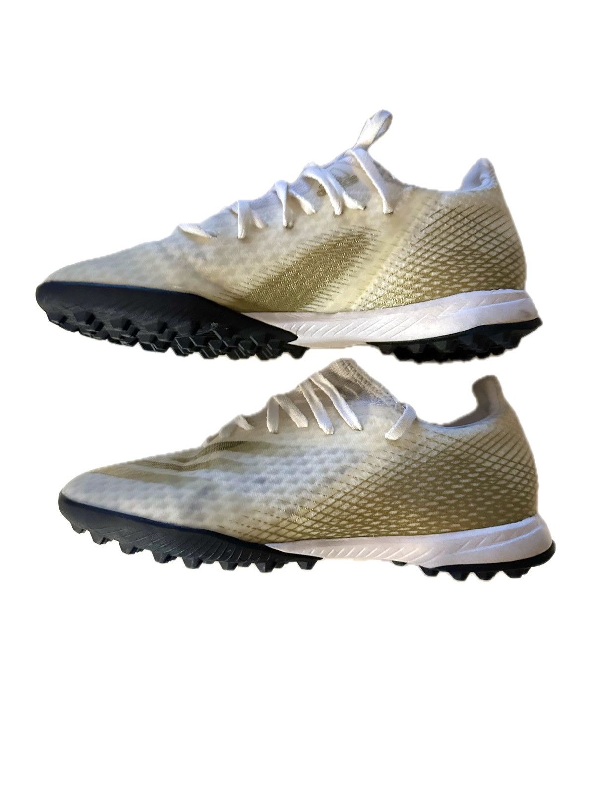 Adidas Adidas Adizero Turf Shoes White Gold Men's 7.5 Women’s 8.5 Size US 8.5 / IT 38.5 - 3 Thumbnail