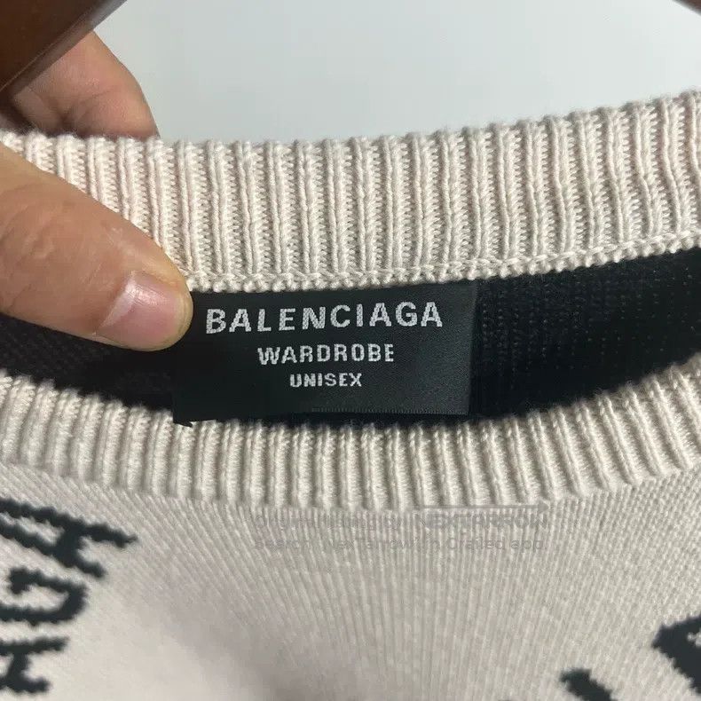 Balenciaga Balenciaga All-over print sweater Size US XS / EU 42 / 0 - 3 Thumbnail