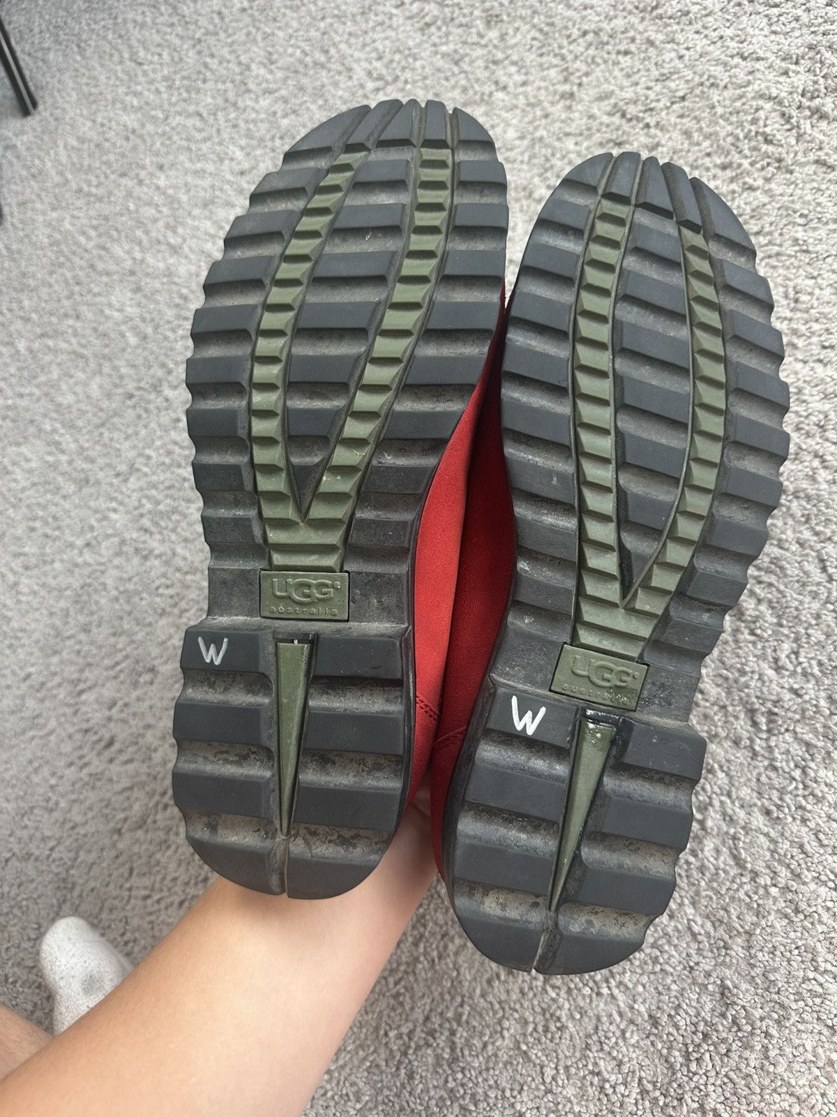 Ugg UGG Australia COTTAGE CLOG Red SLIP ON Slippers Rare Size 10 Size US 10 / IT 40 - 11 Thumbnail
