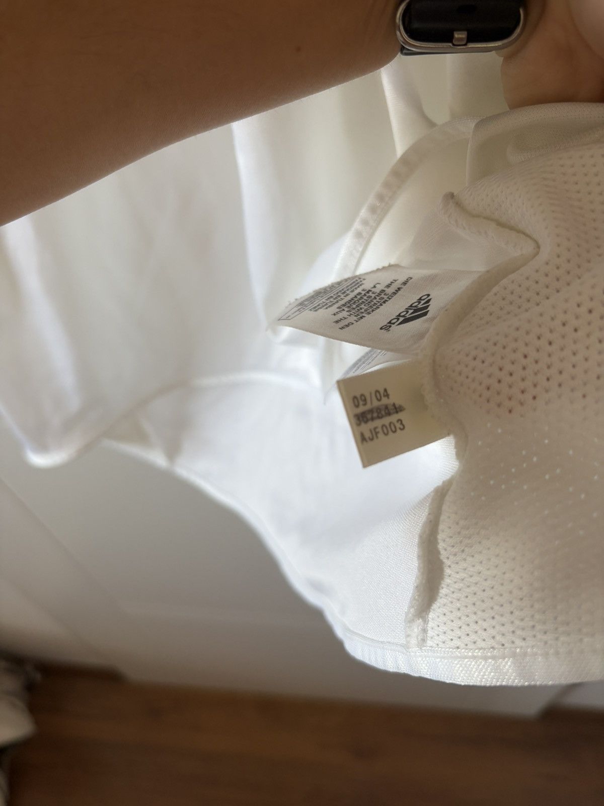 Real Madrid adidas 2004/2005 domowa Beckham vintage — zdjęcie 9
