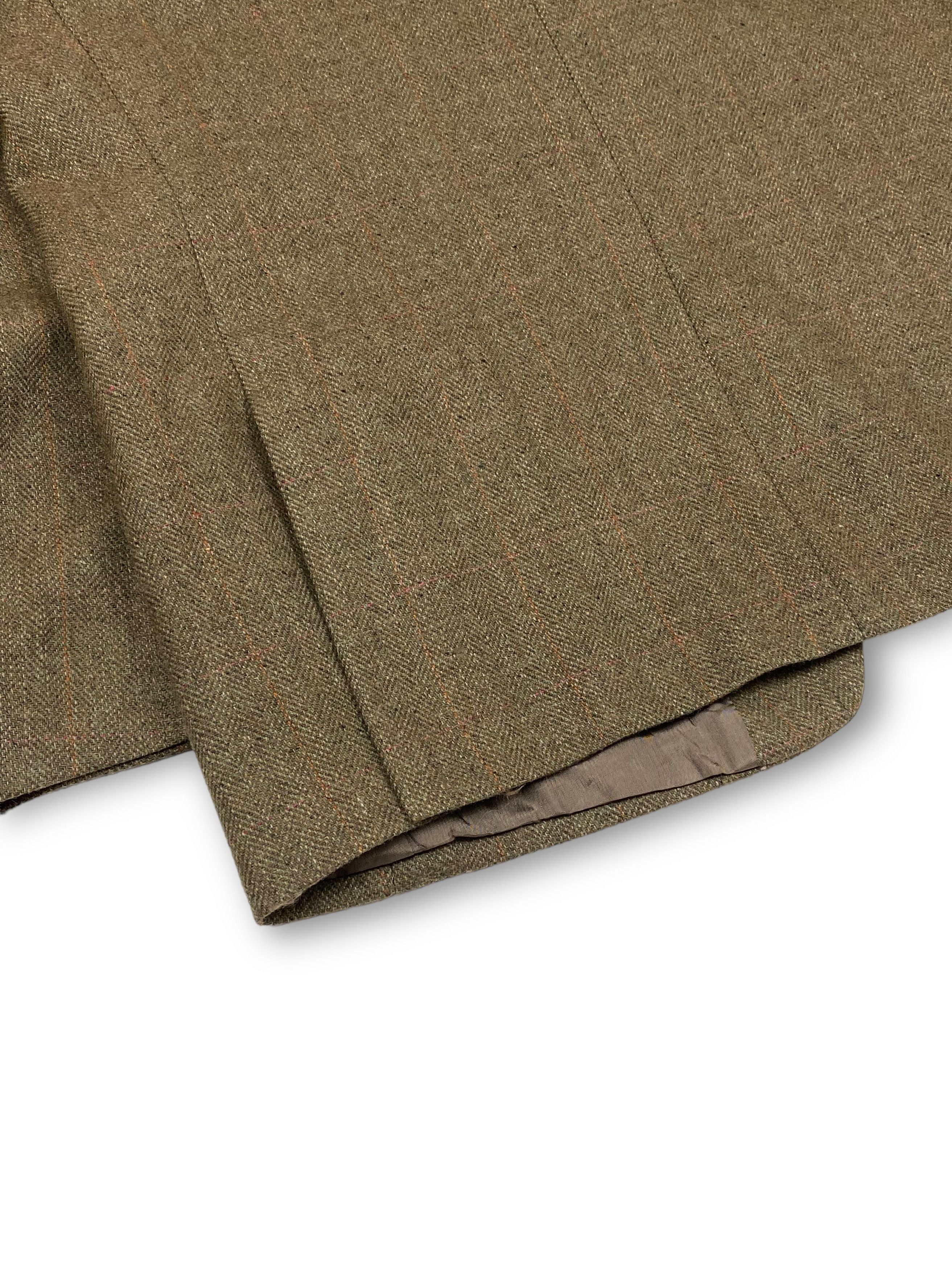 Vintage Vintage SKOPES Light Brown Tweed Blazer M571 Size 42S - 12 Thumbnail
